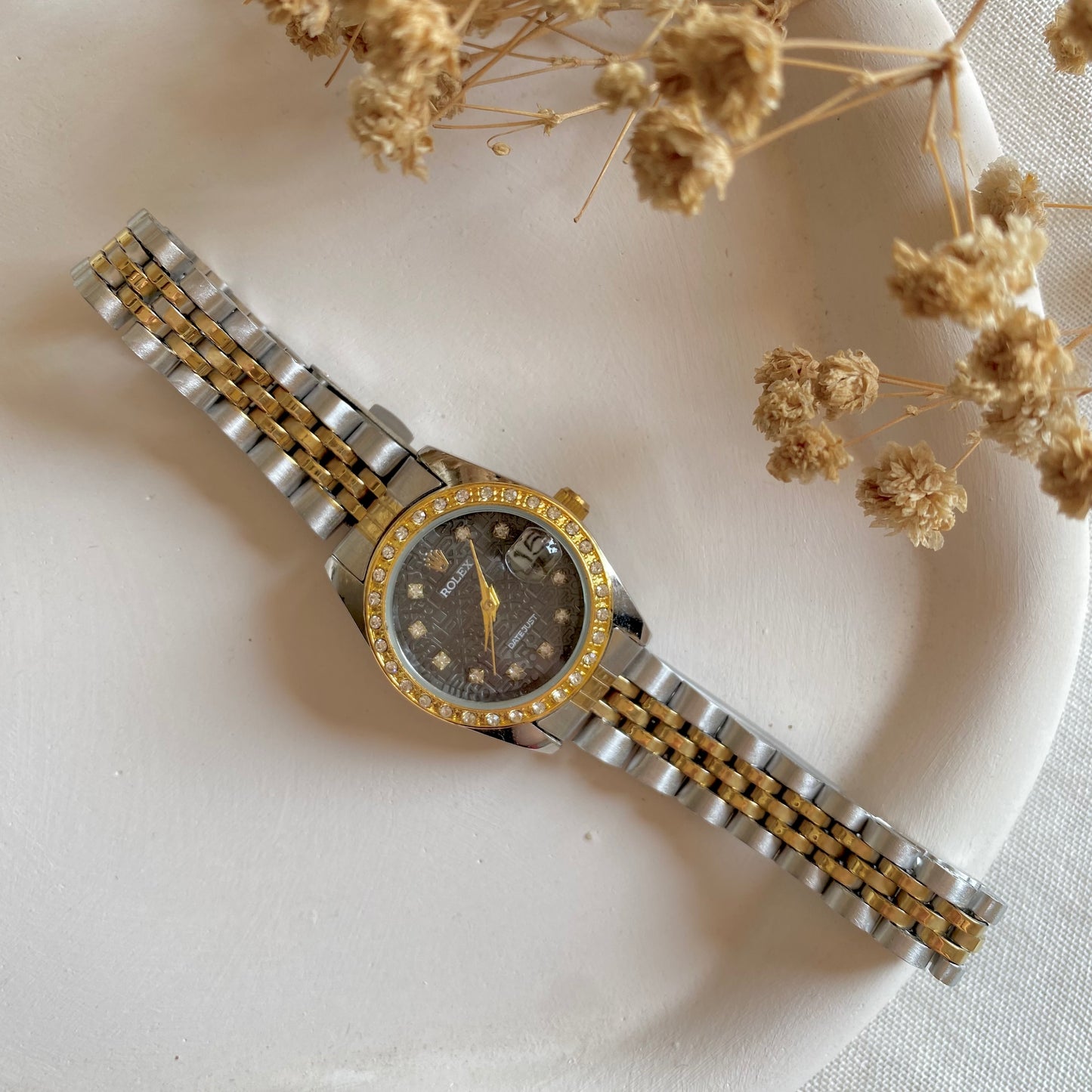 0015-2 Gold Plated stainless steel Watch