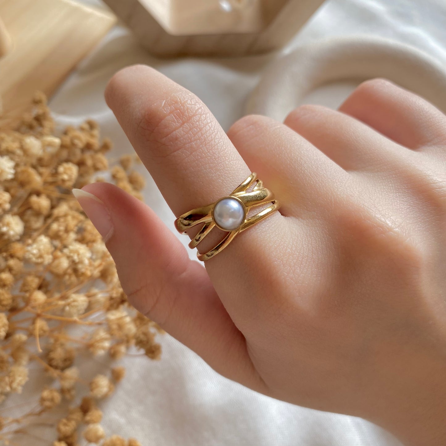 50606 Gold Plated Ring