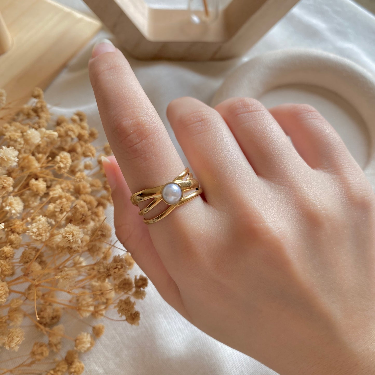 50606 Gold Plated Ring