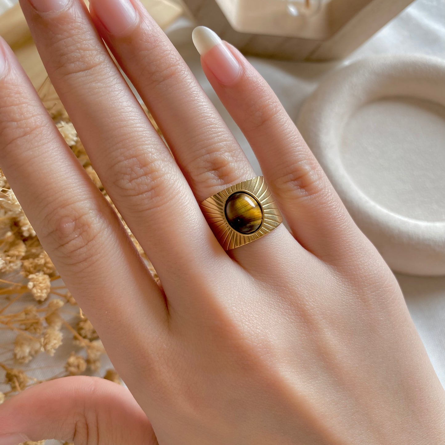 50607 Gold Plated Ring