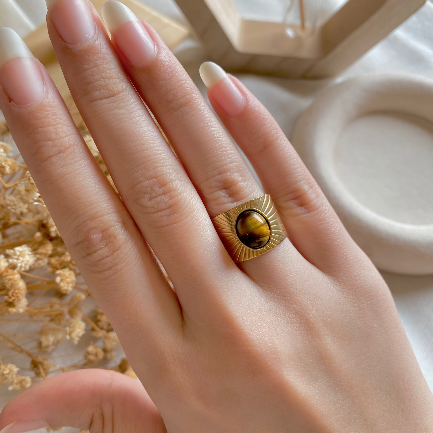 50607 Gold Plated Ring
