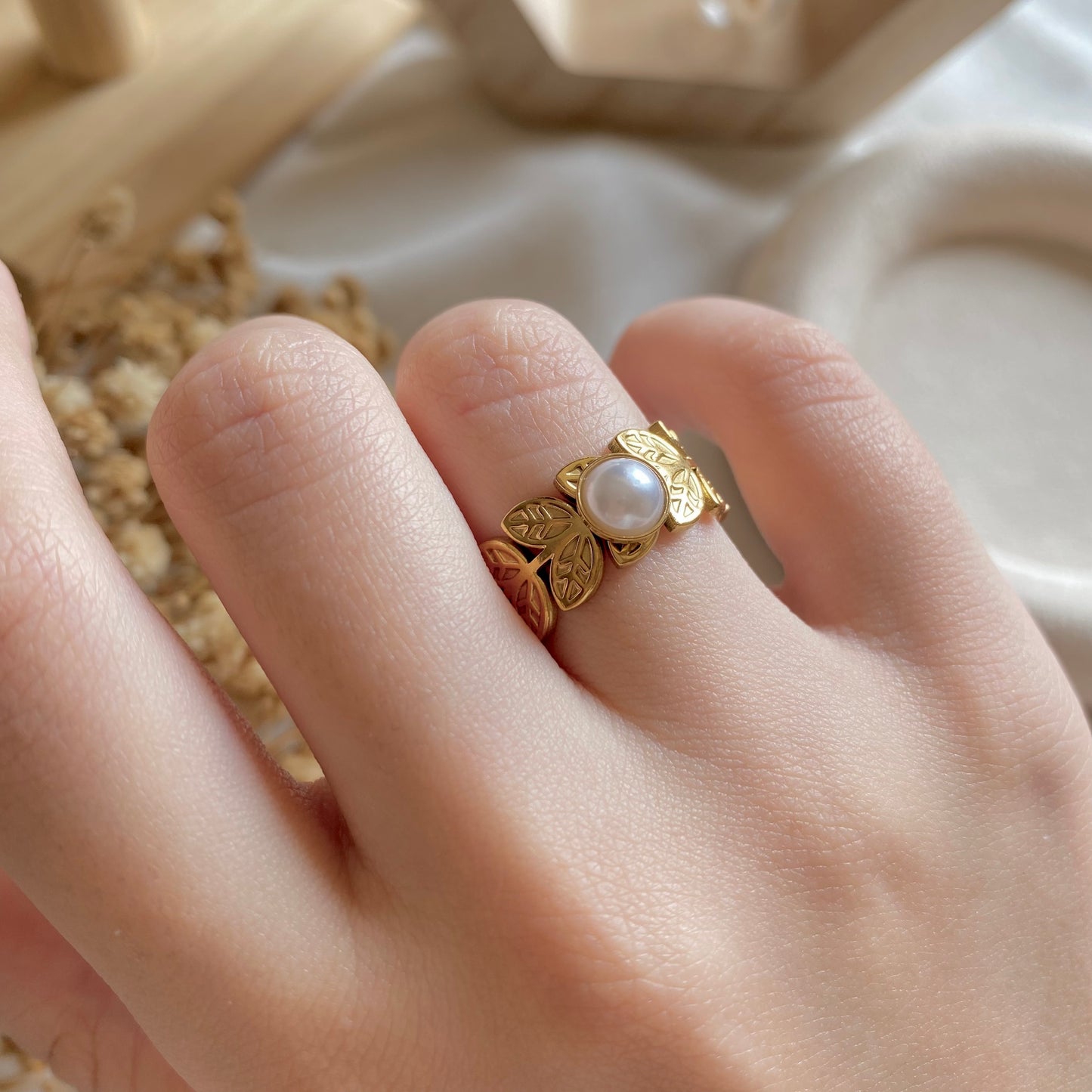 50608 Gold Plated Ring