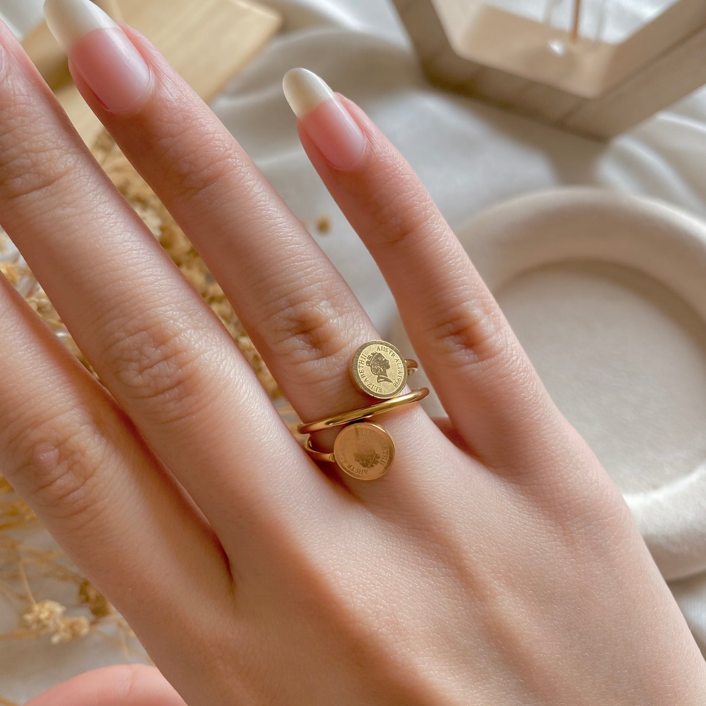 50611 Gold Plated Ring
