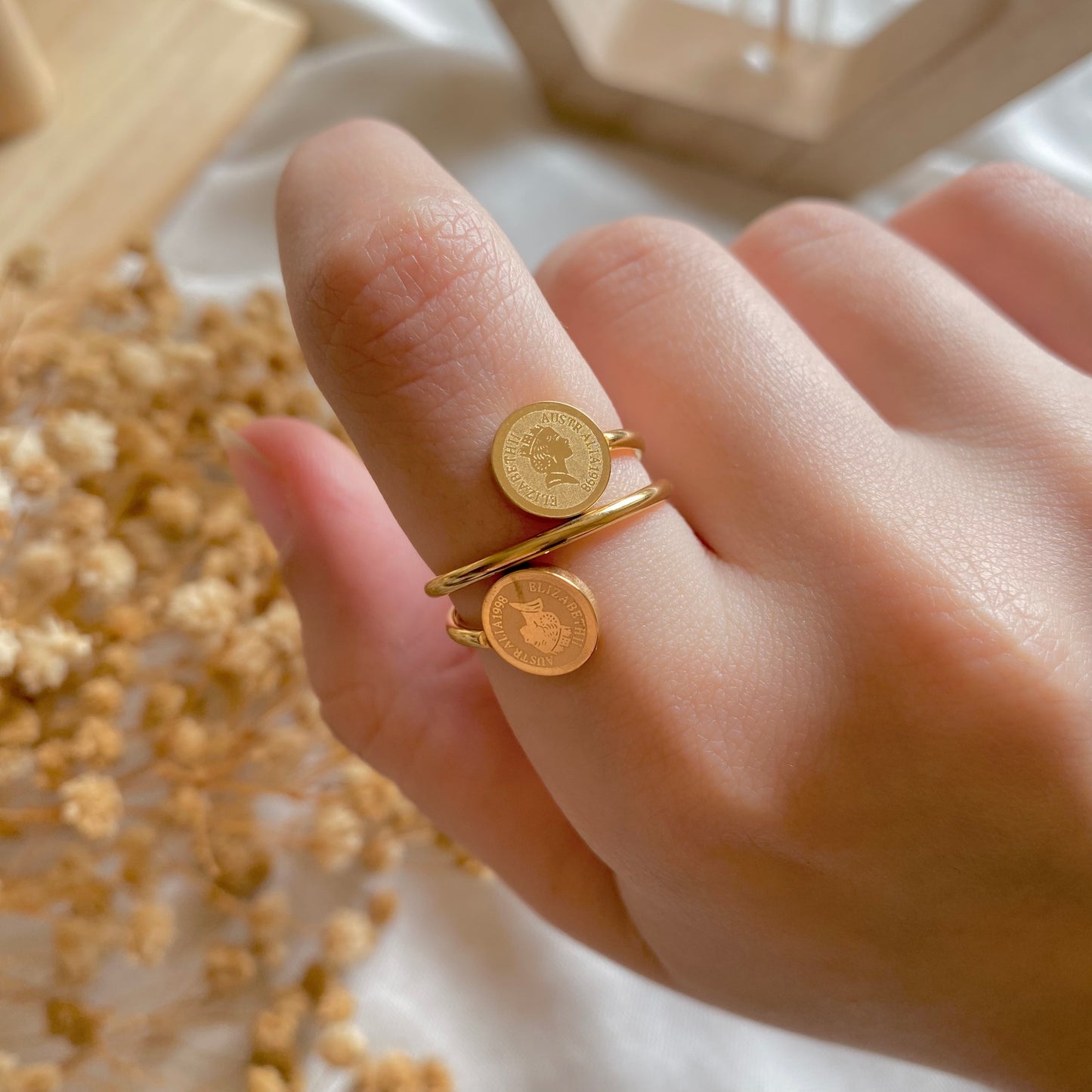 50611 Gold Plated Ring