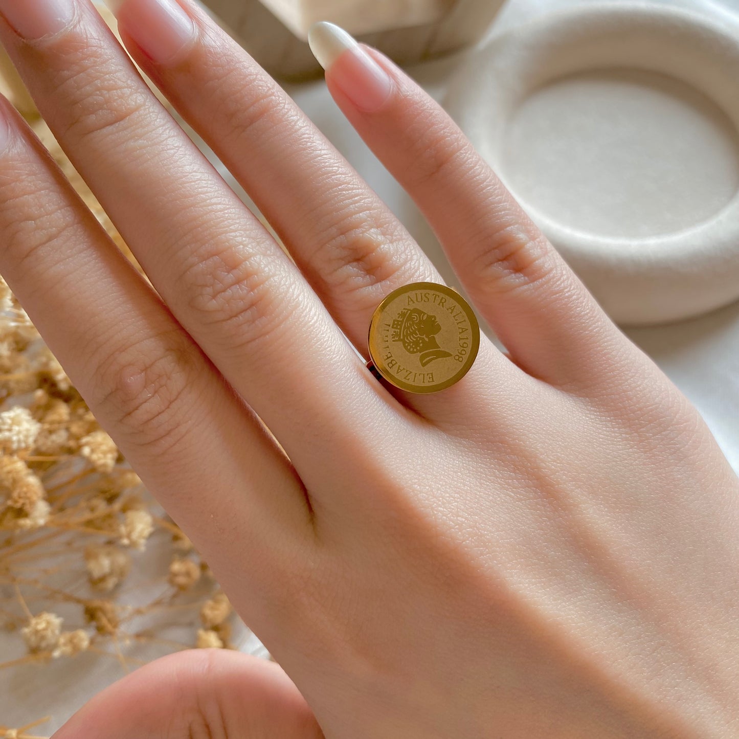 50613 Gold Plated Ring