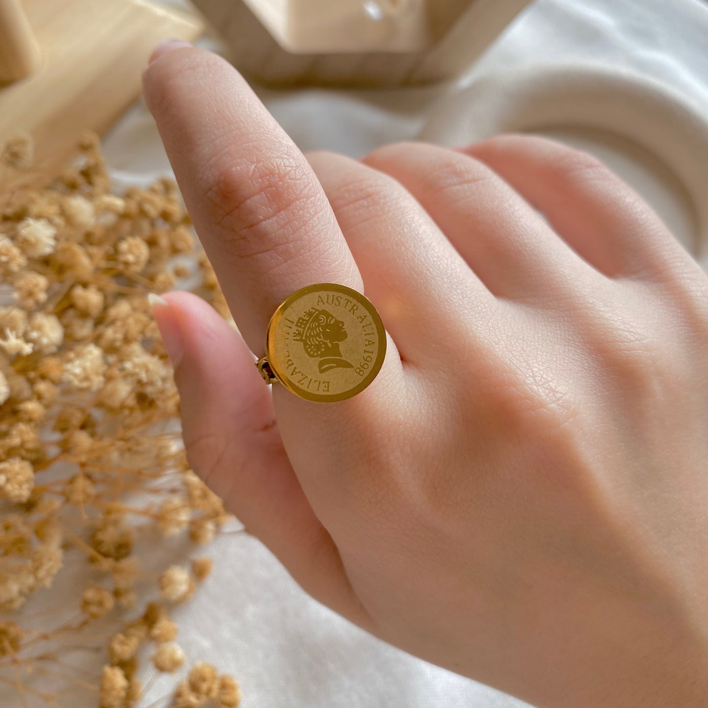 50613 Gold Plated Ring