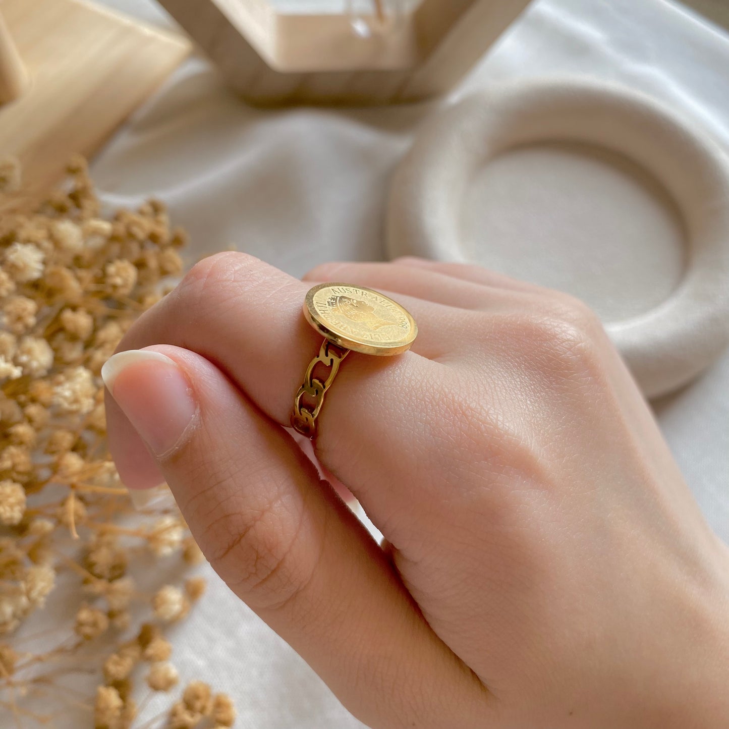 50613 Gold Plated Ring