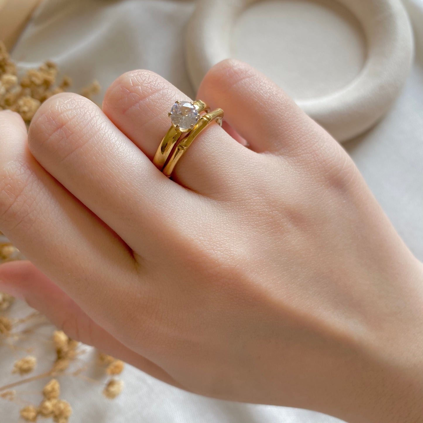 50614 Gold Plated Ring