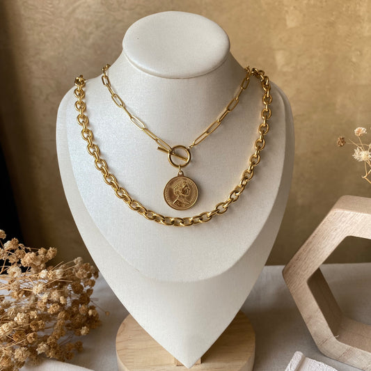 10876 Gold Plated Necklace