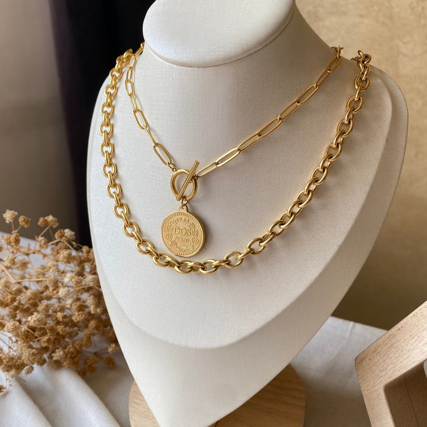 10876 Gold Plated Necklace