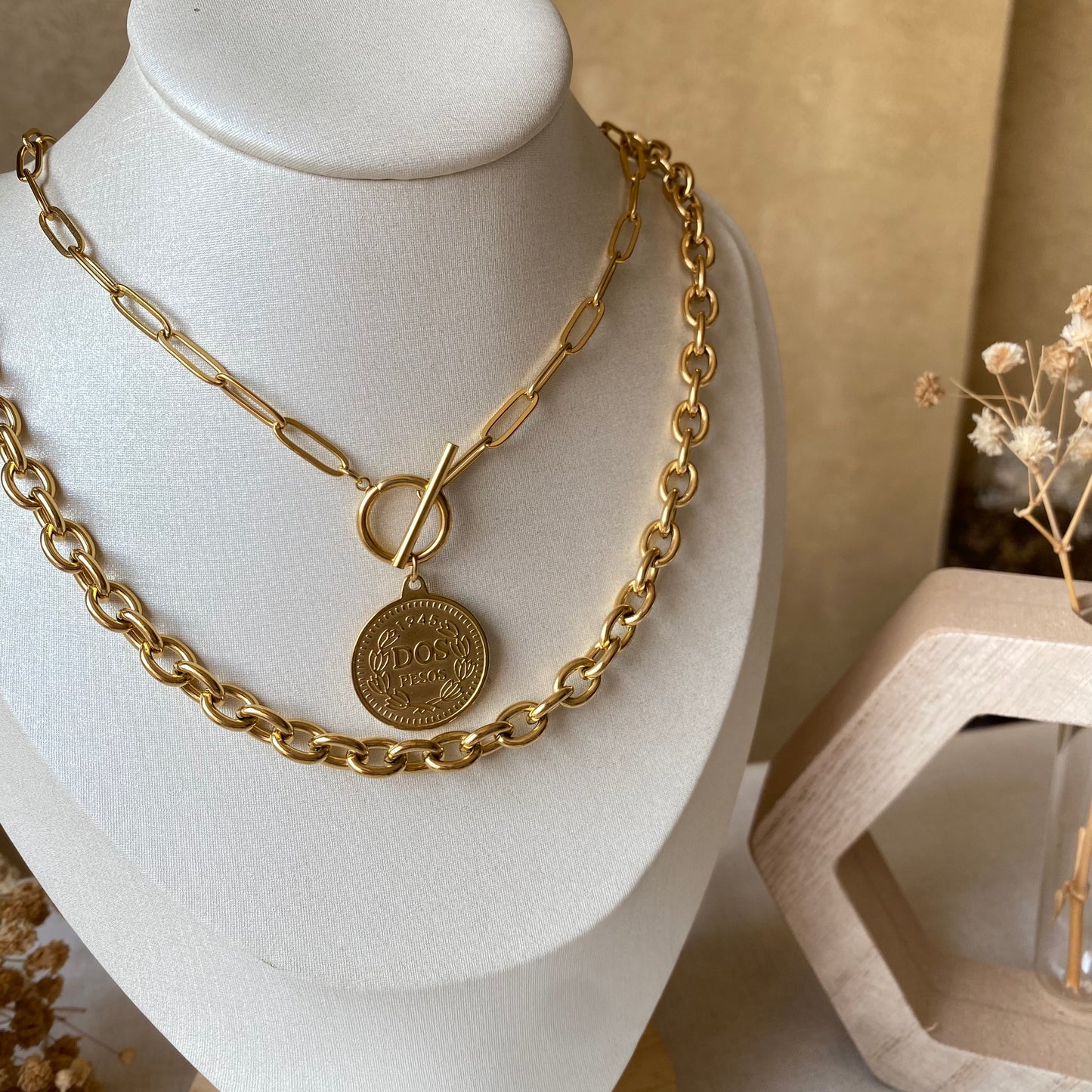 10876 Gold Plated Necklace