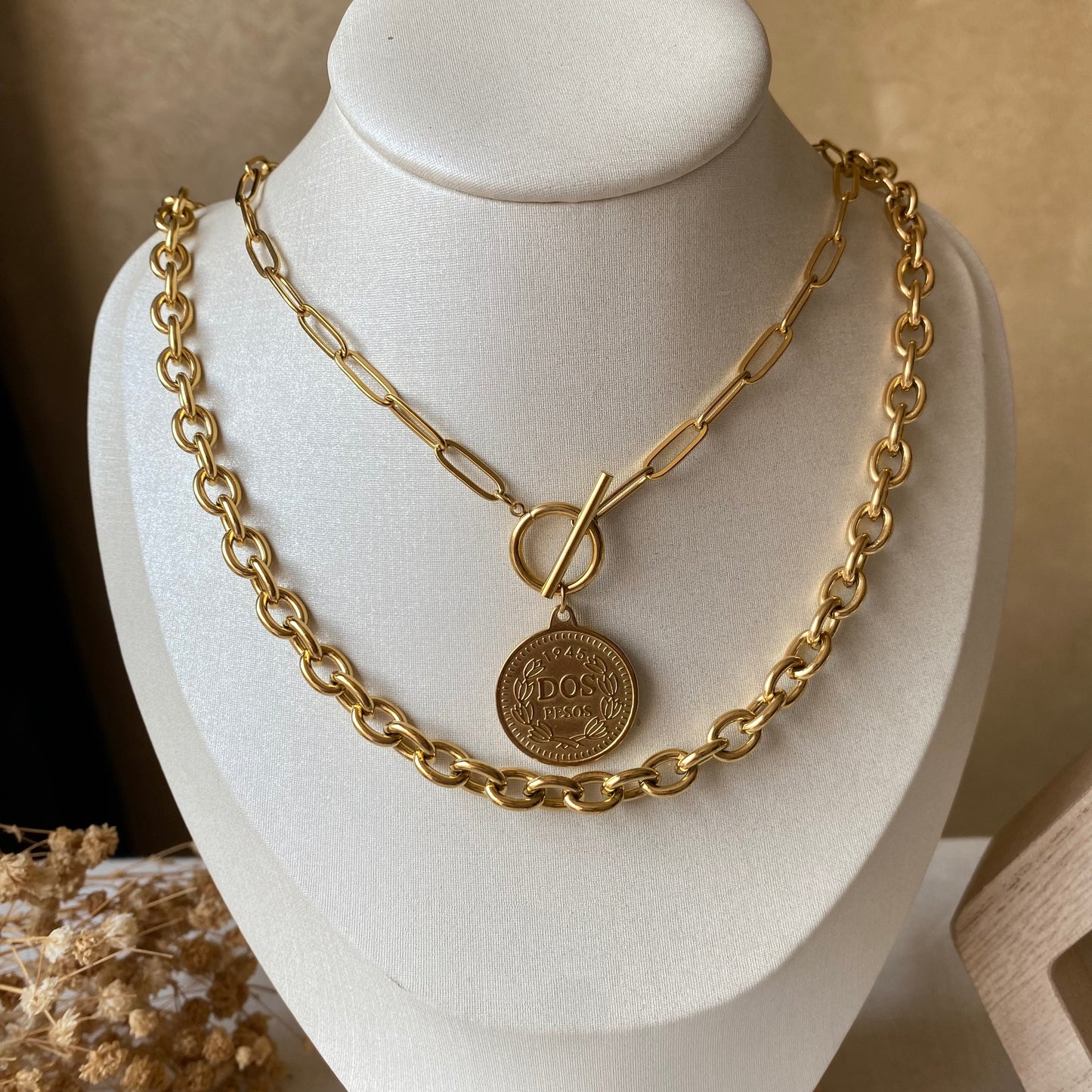 10876 Gold Plated Necklace