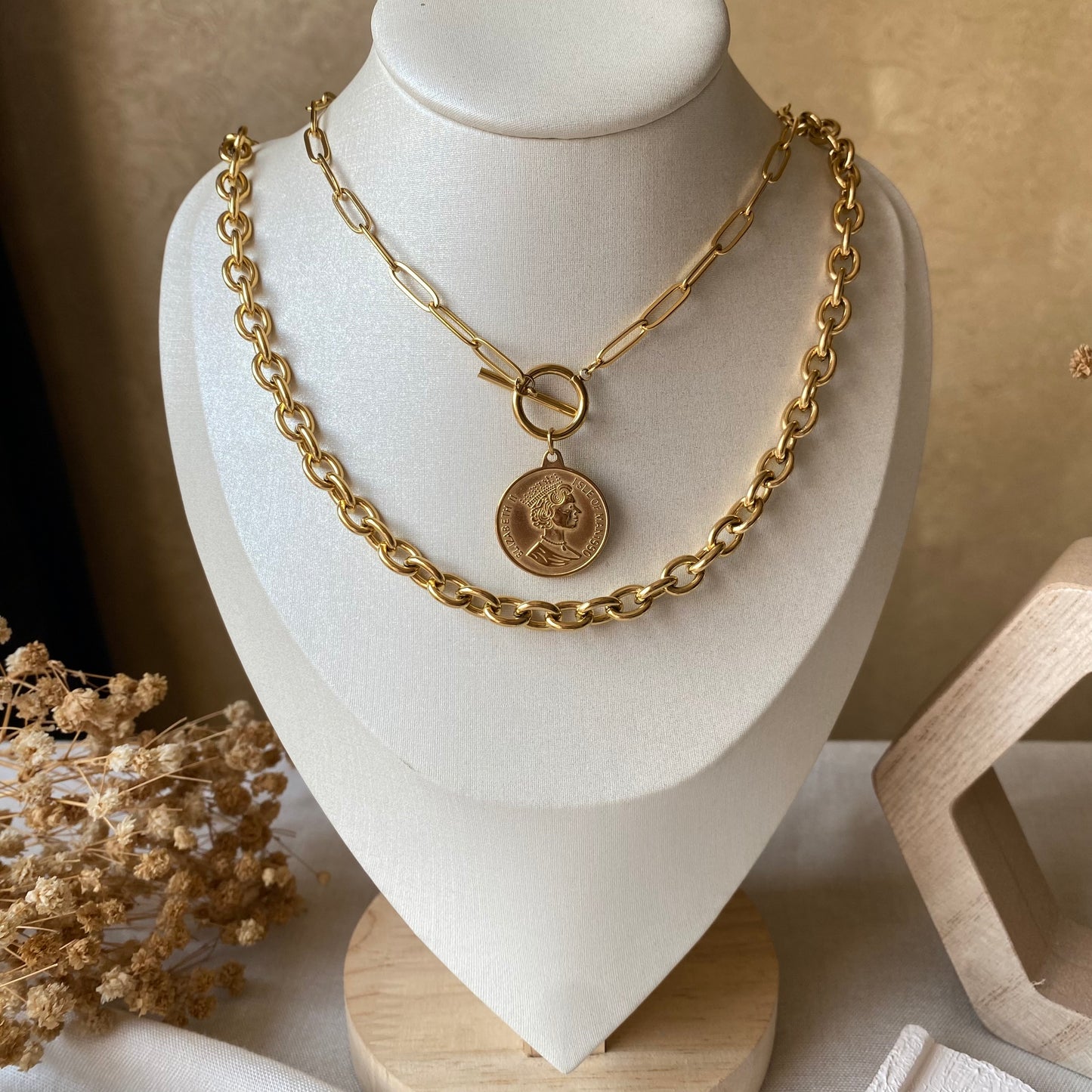 10876 Gold Plated Necklace