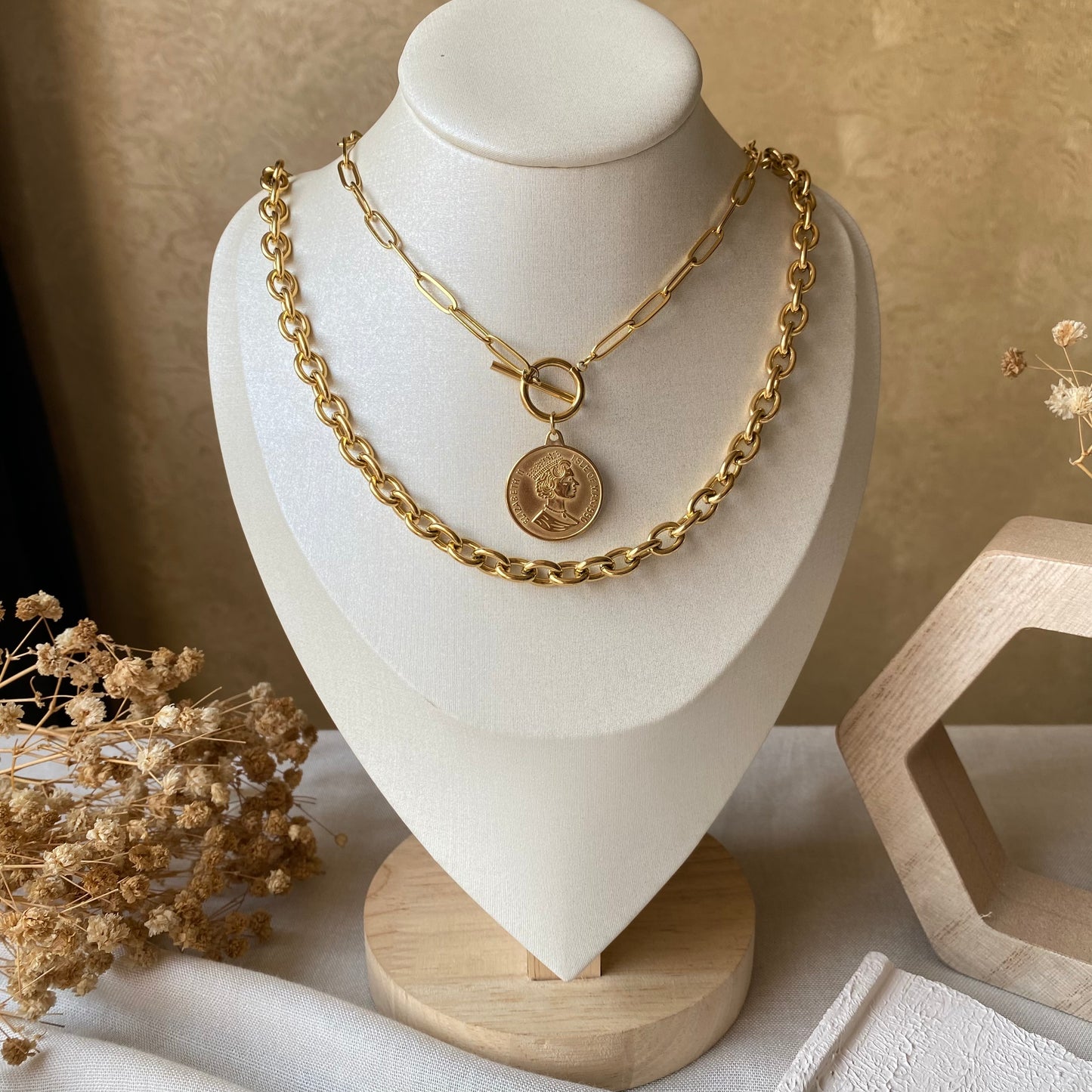 10876 Gold Plated Necklace