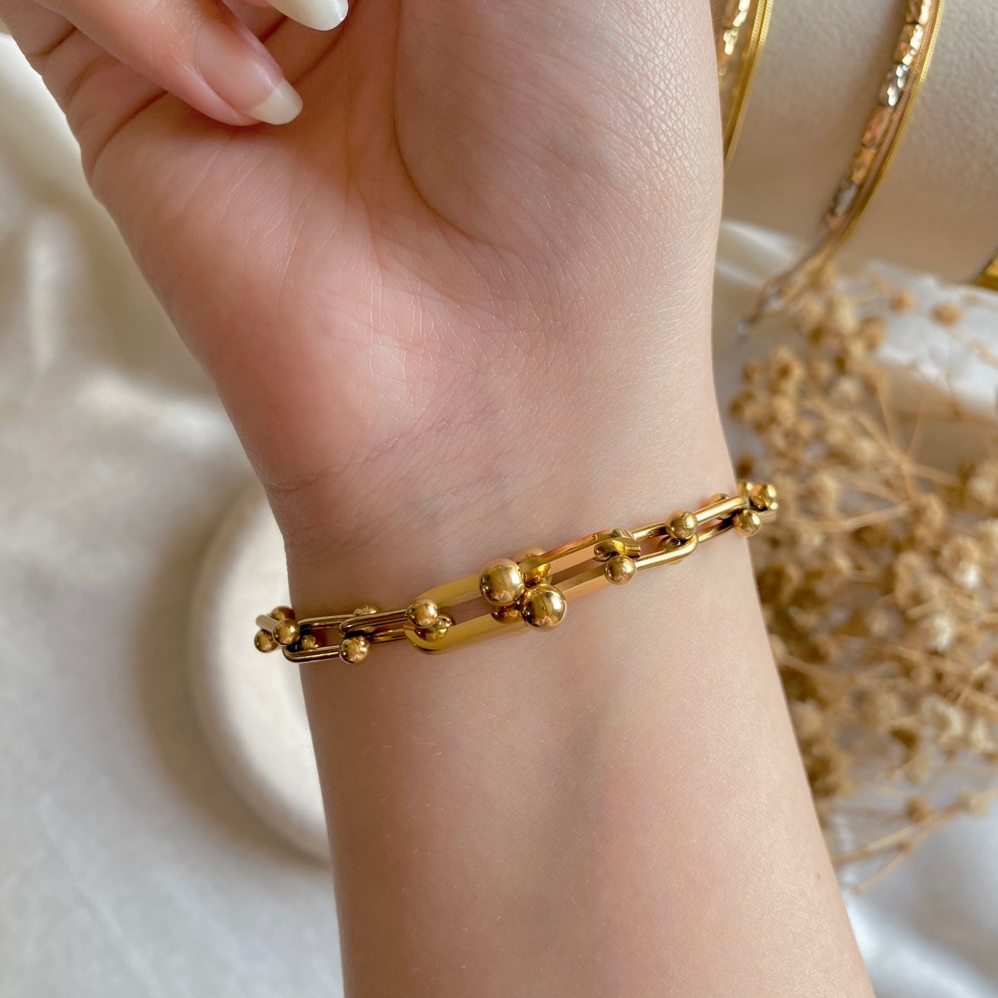 30593 Gold Plated Bracelet