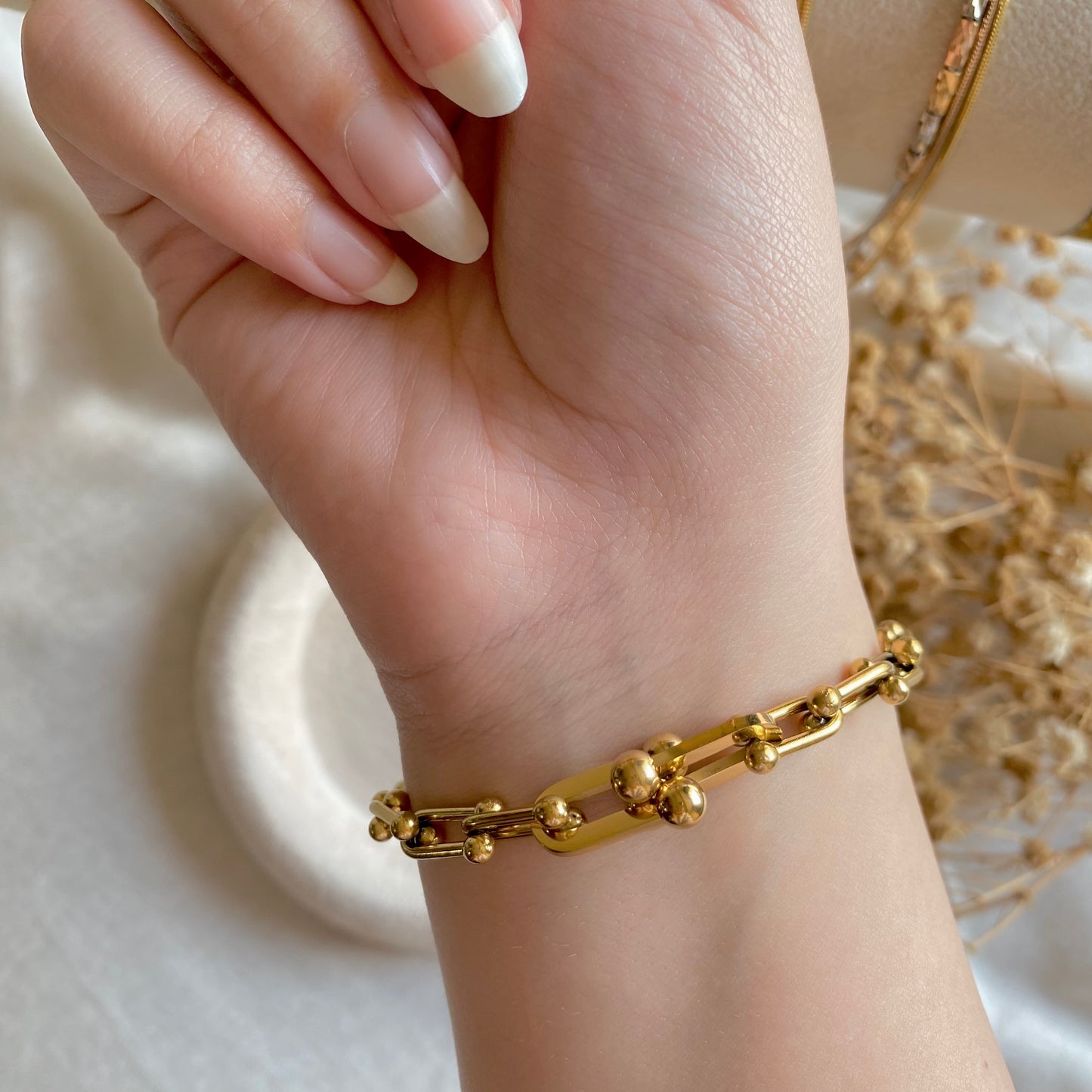 30593 Gold Plated Bracelet