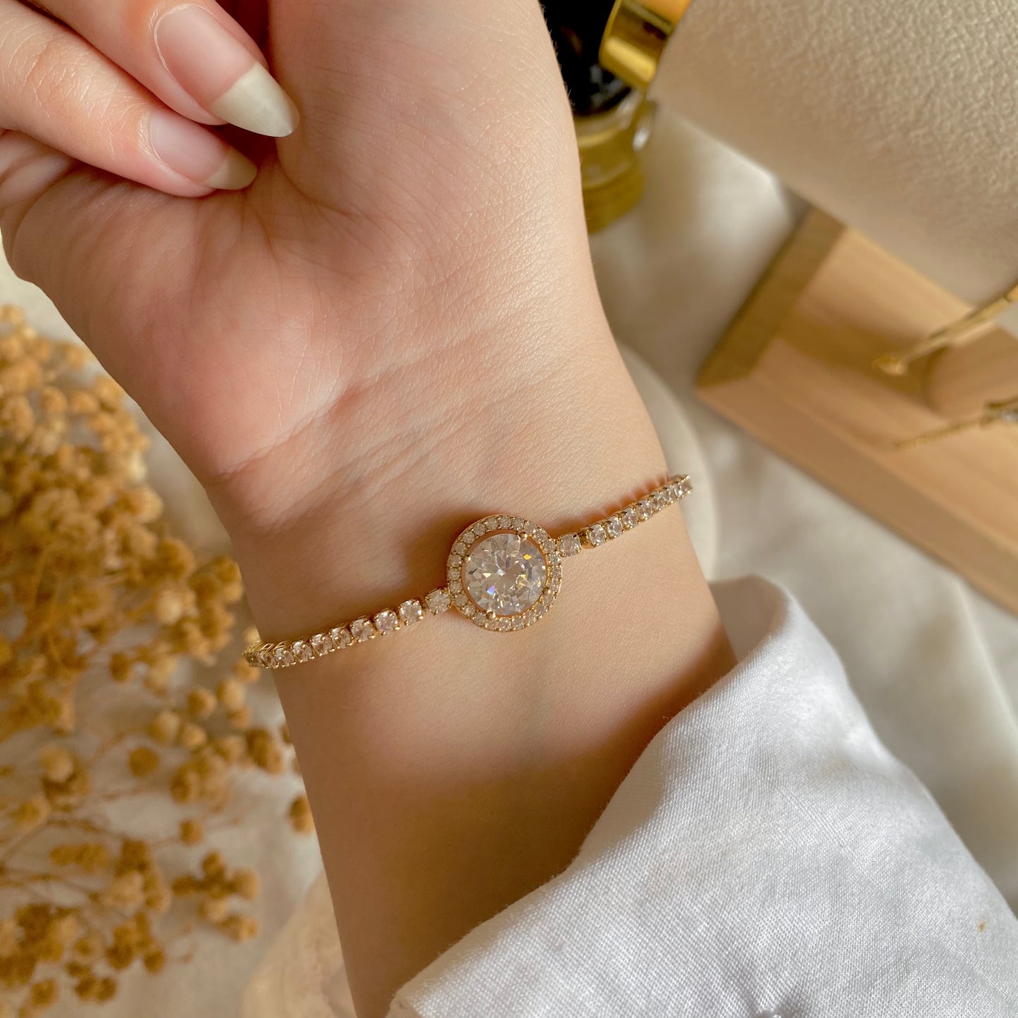 #30007 Copper Gold Plated Bracelet