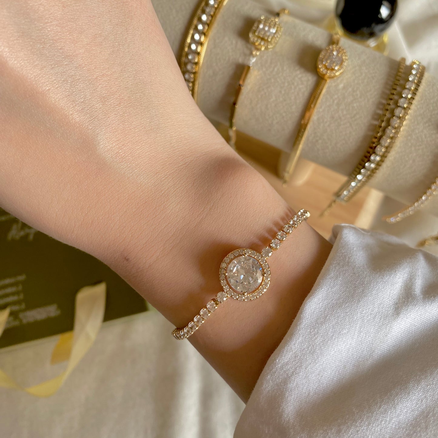 #30007 Copper Gold Plated Bracelet