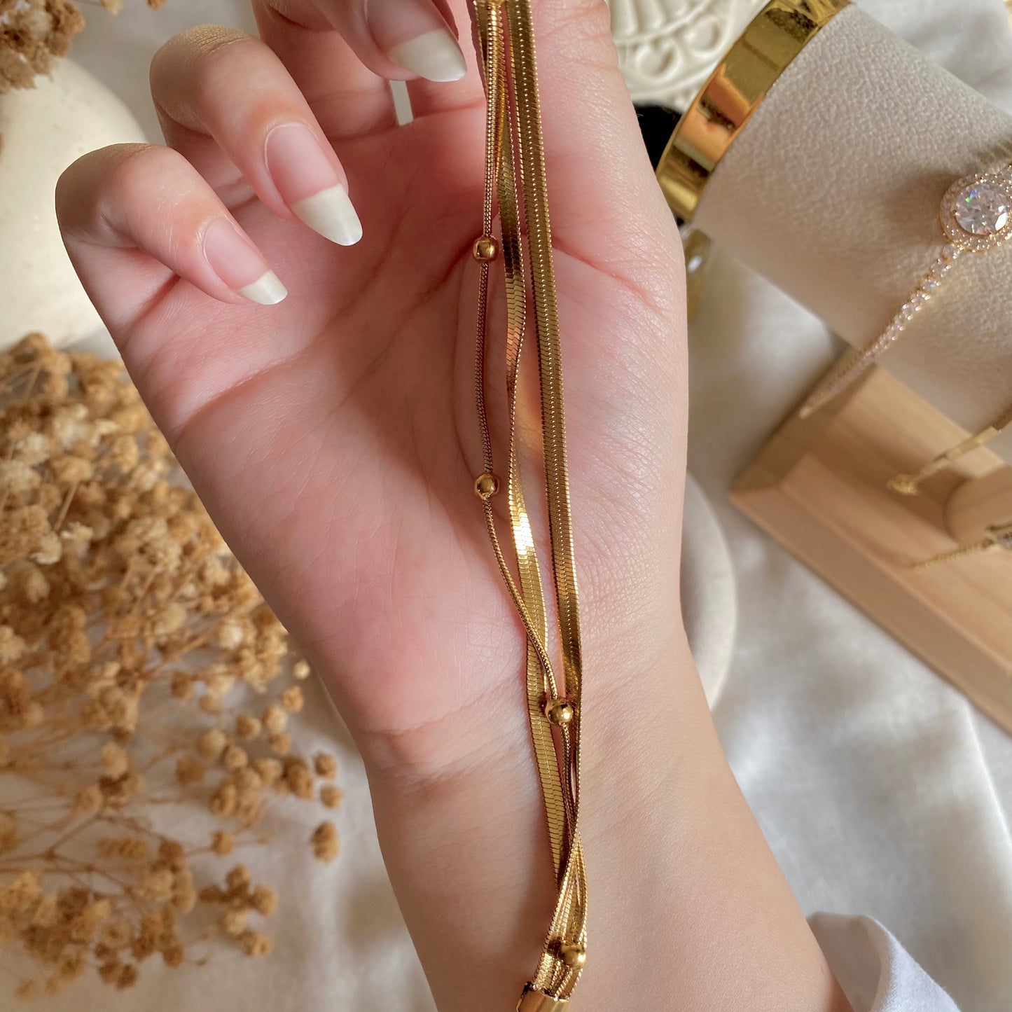 30617 Gold Plated Bracelet