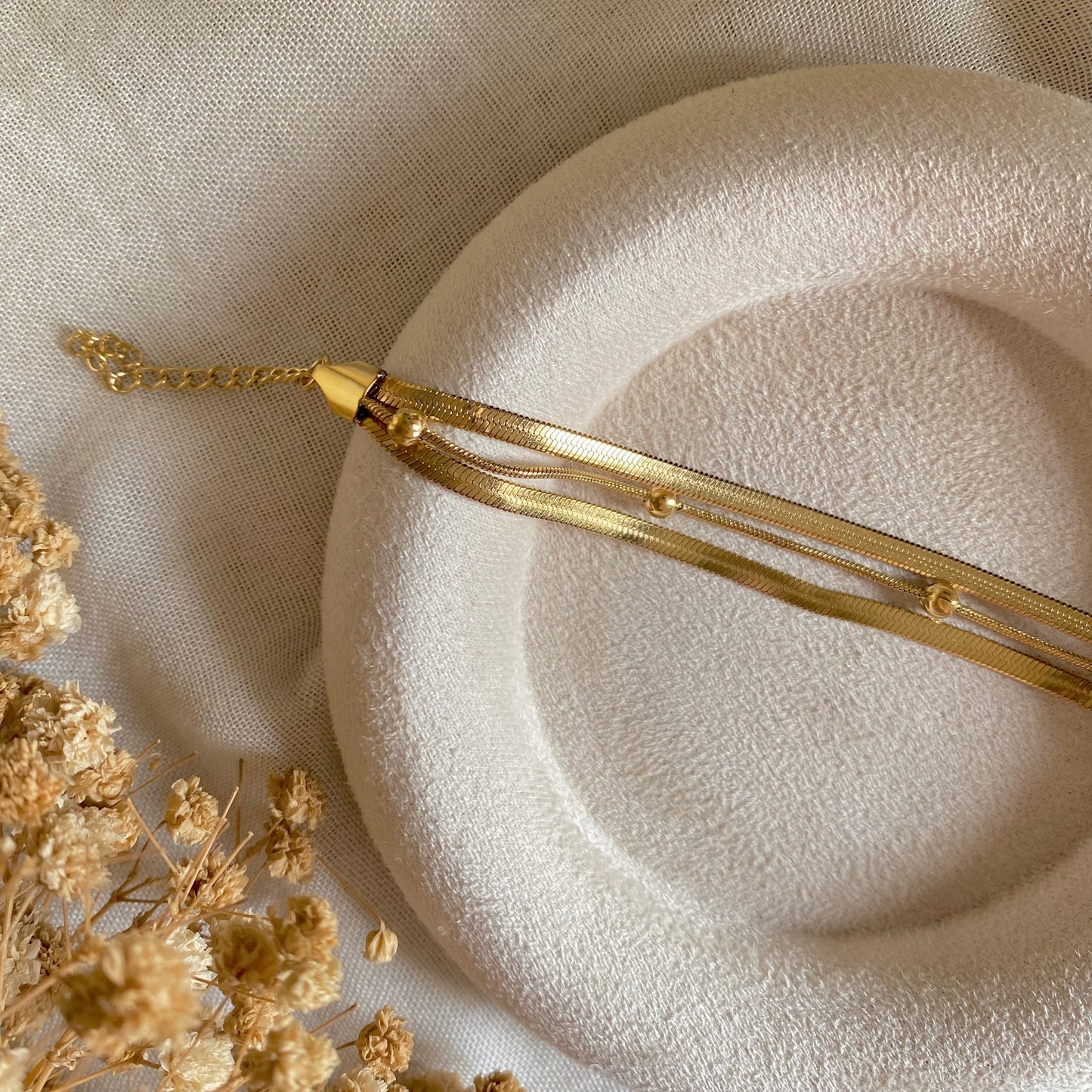 30617 Gold Plated Bracelet