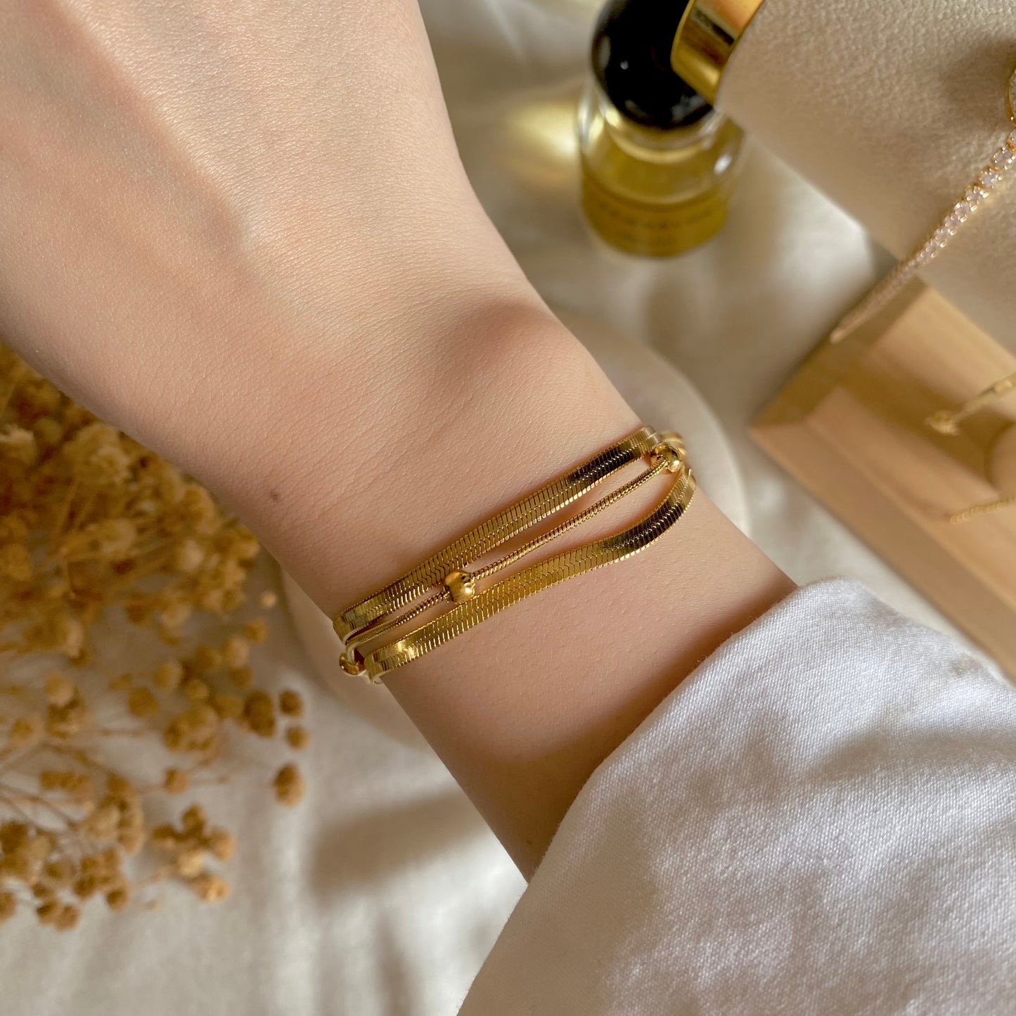 30617 Gold Plated Bracelet