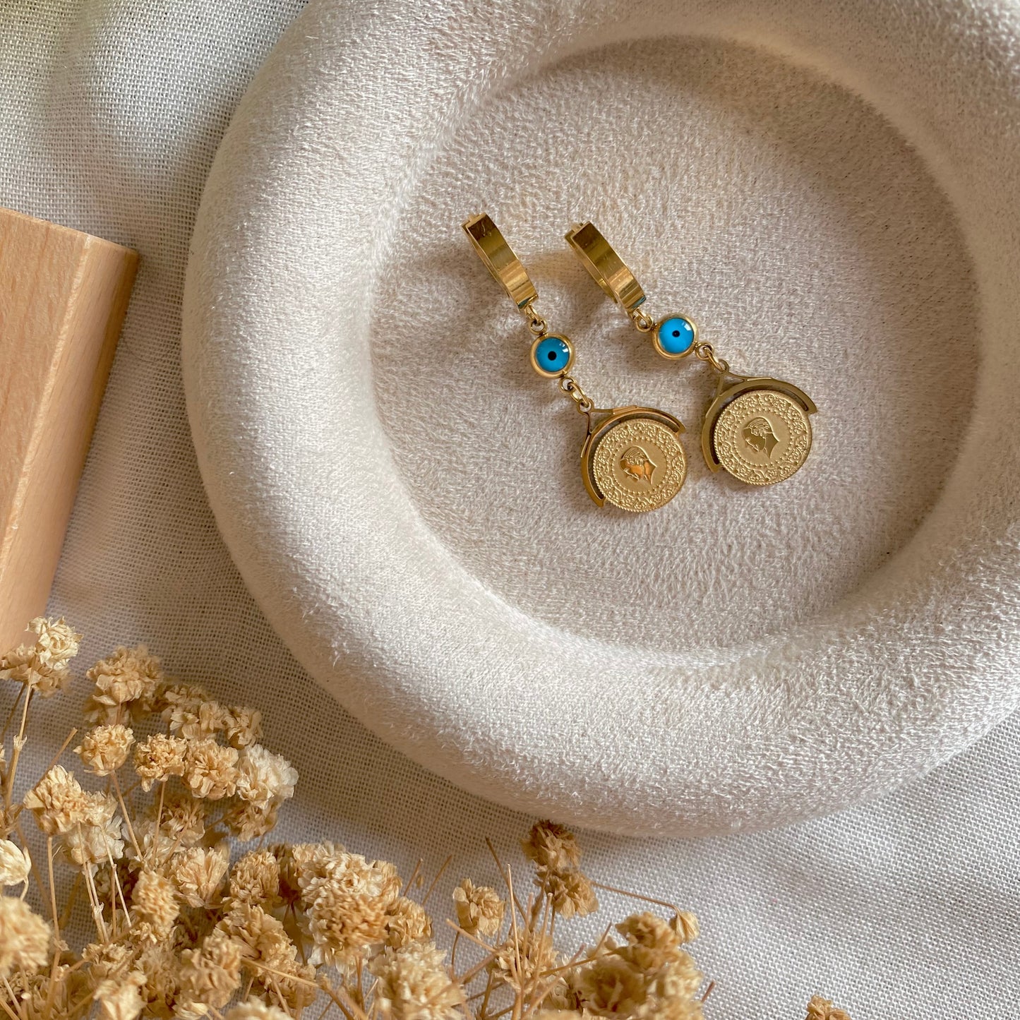 40480 gold plated Earrings