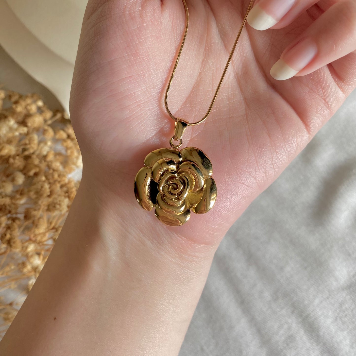 10855 Gold Plated Necklace