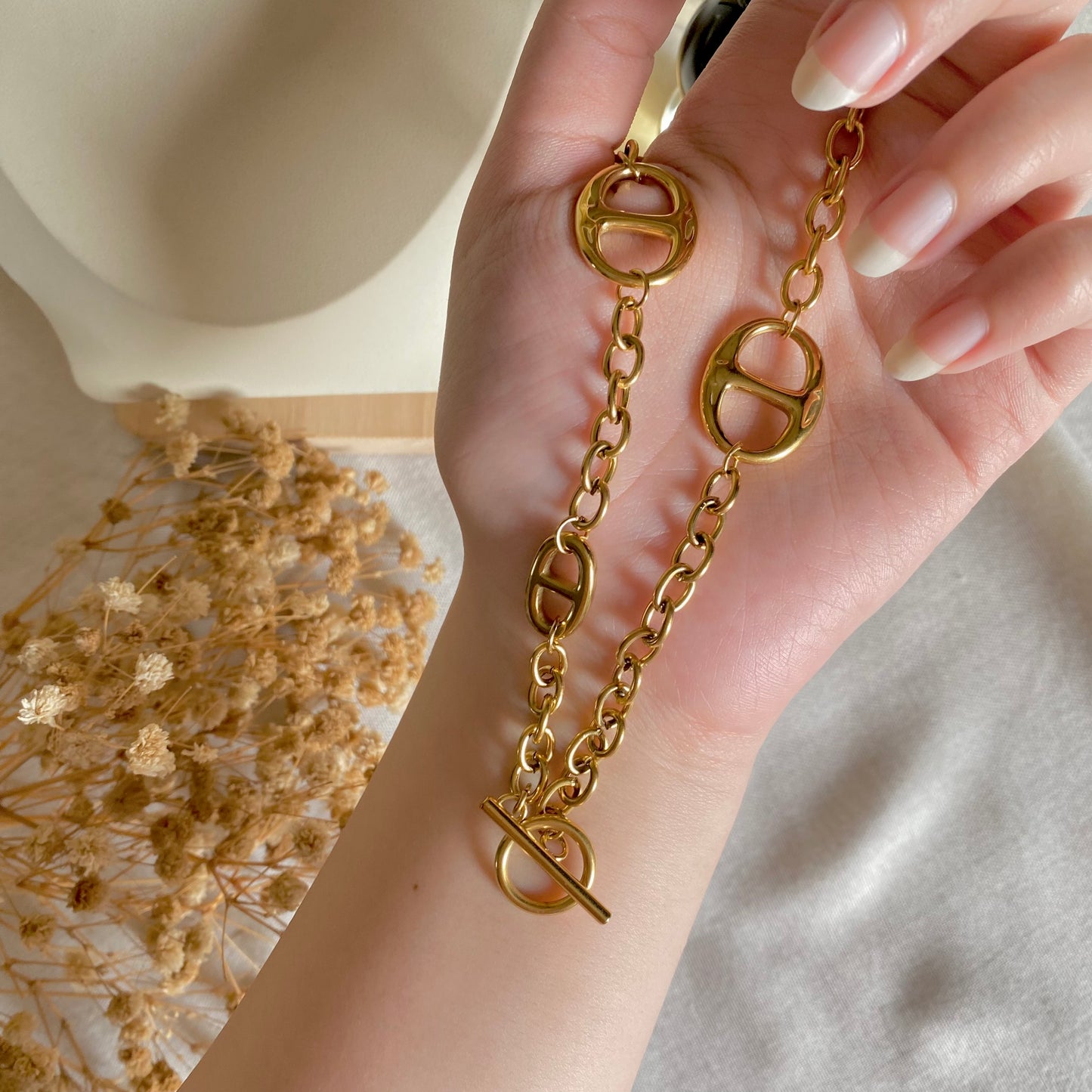 10860 Gold Plated Necklace