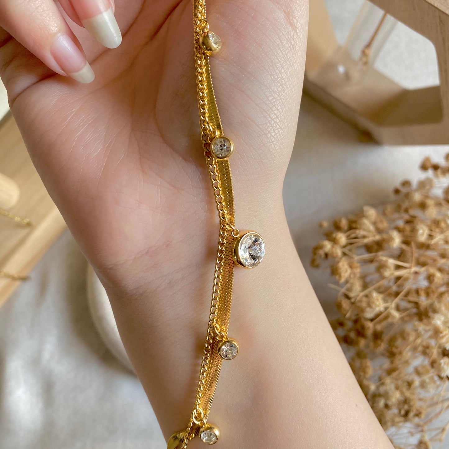 30594 Gold Plated Bracelet