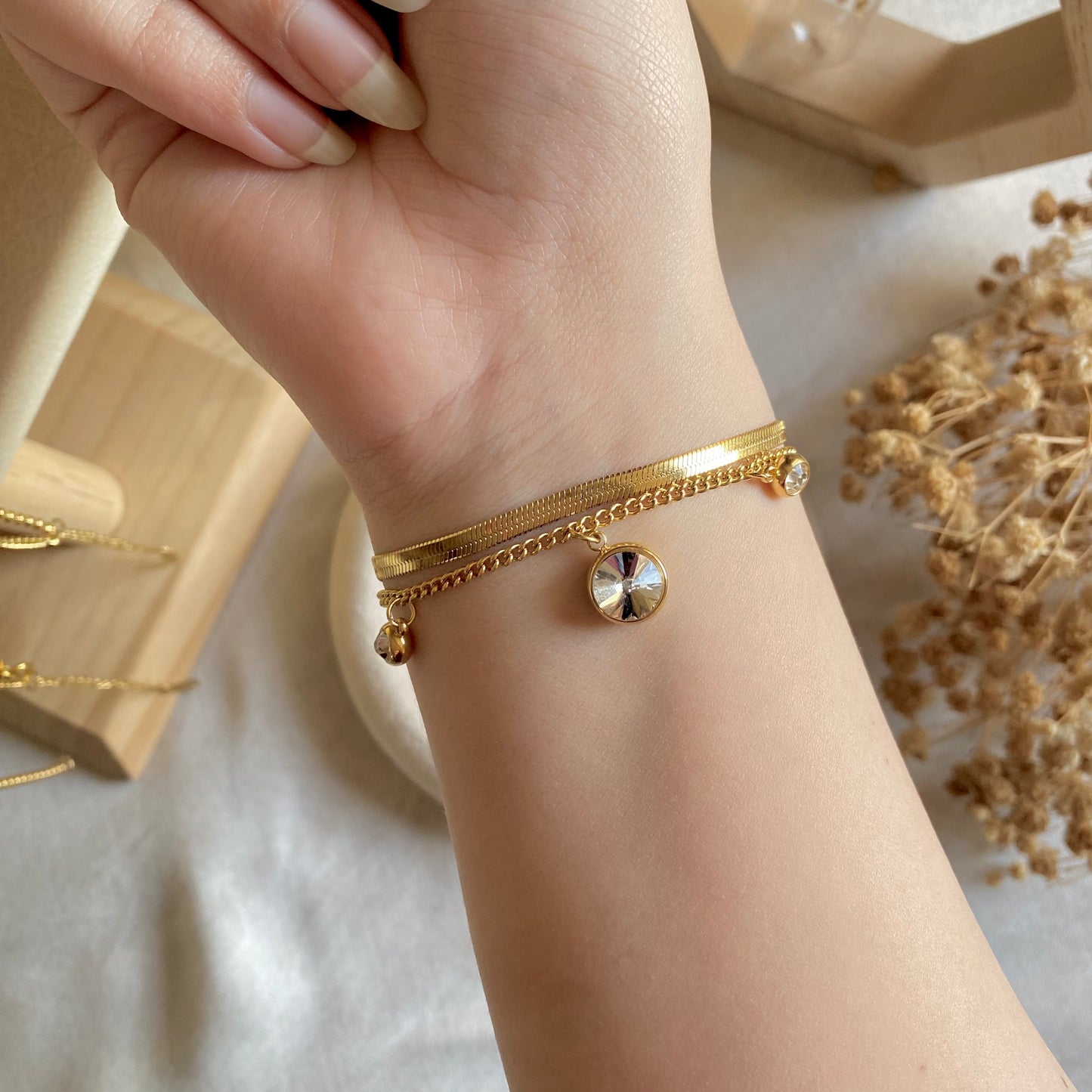30594 Gold Plated Bracelet