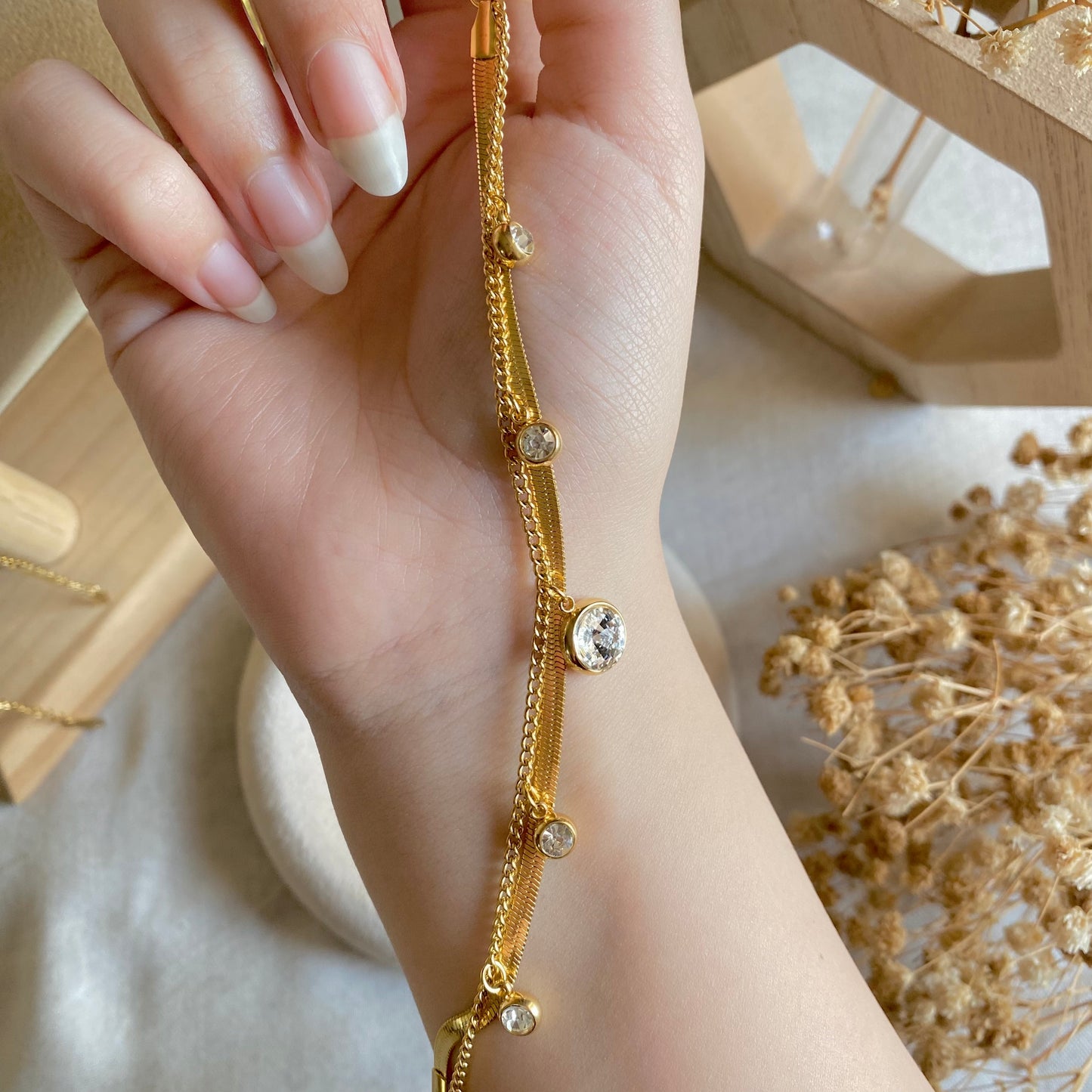 30594 Gold Plated Bracelet