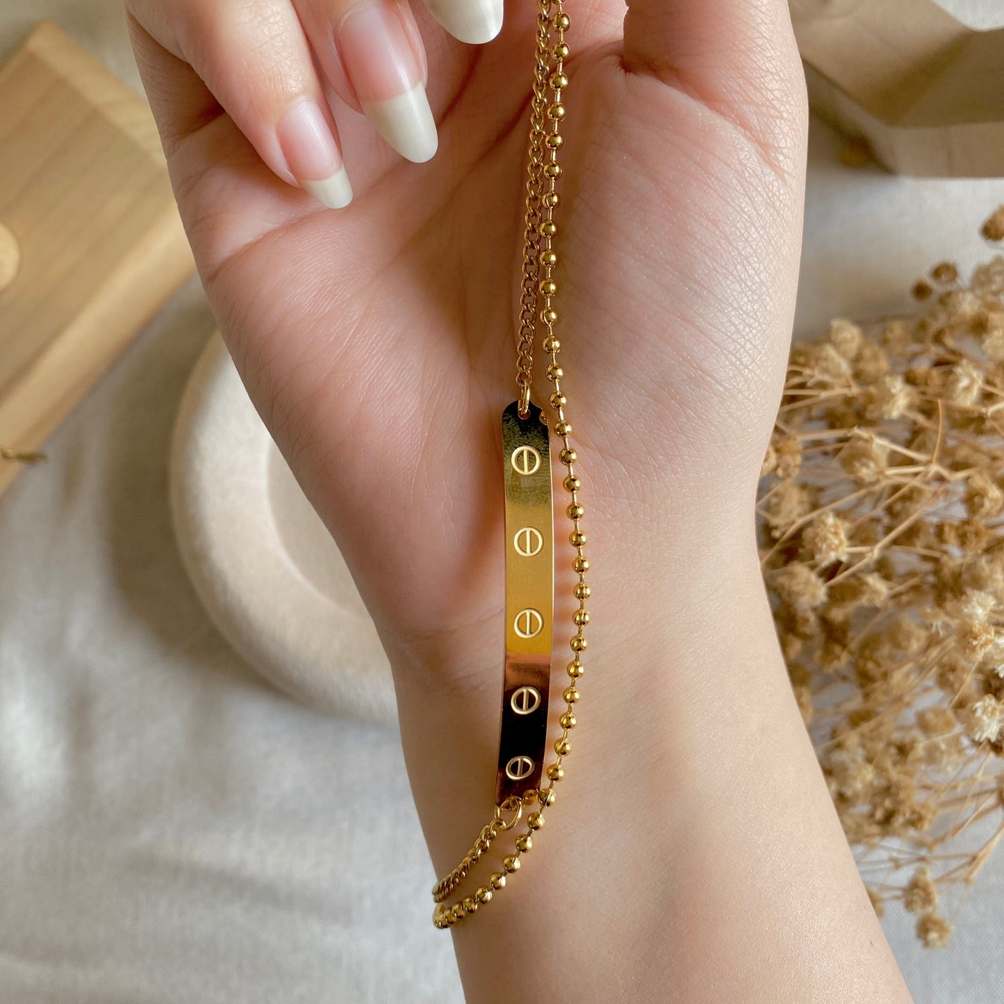 30611 Gold Plated Bracelet