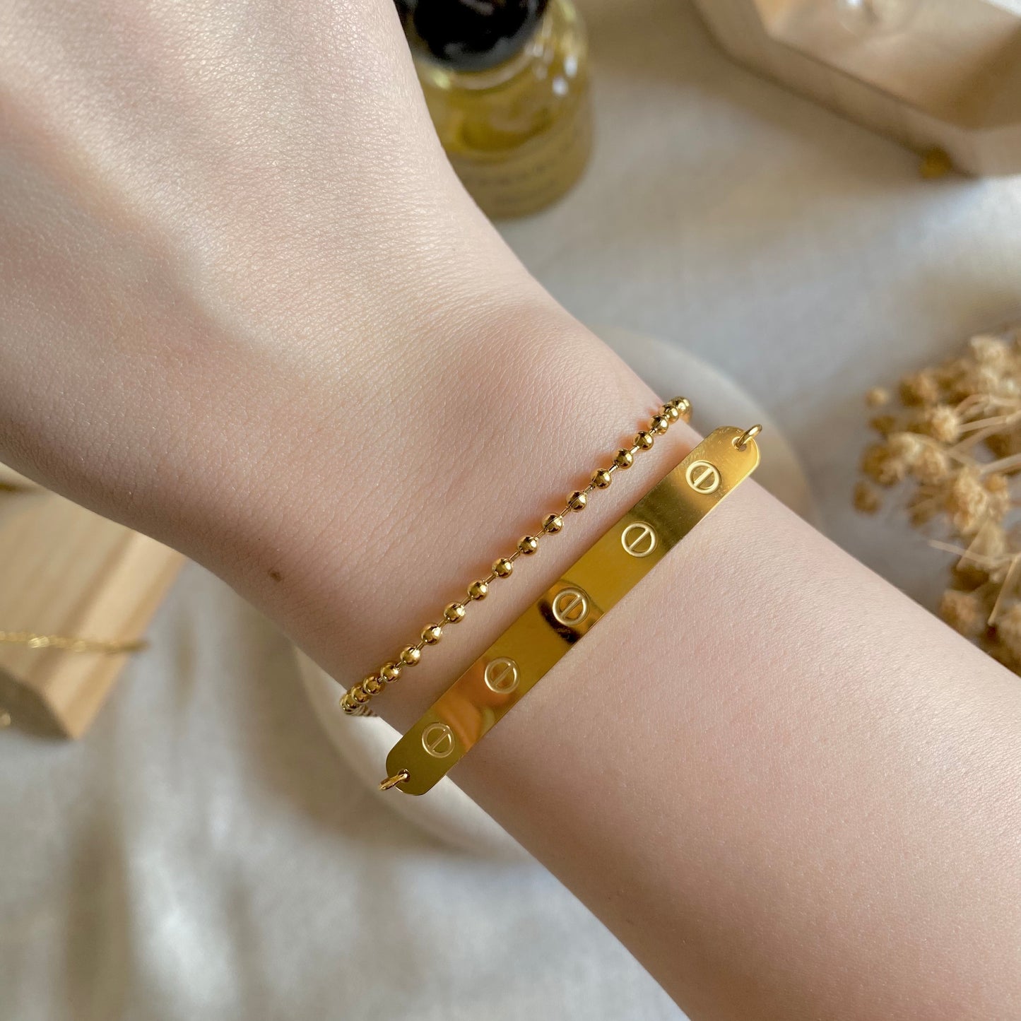 30611 Gold Plated Bracelet
