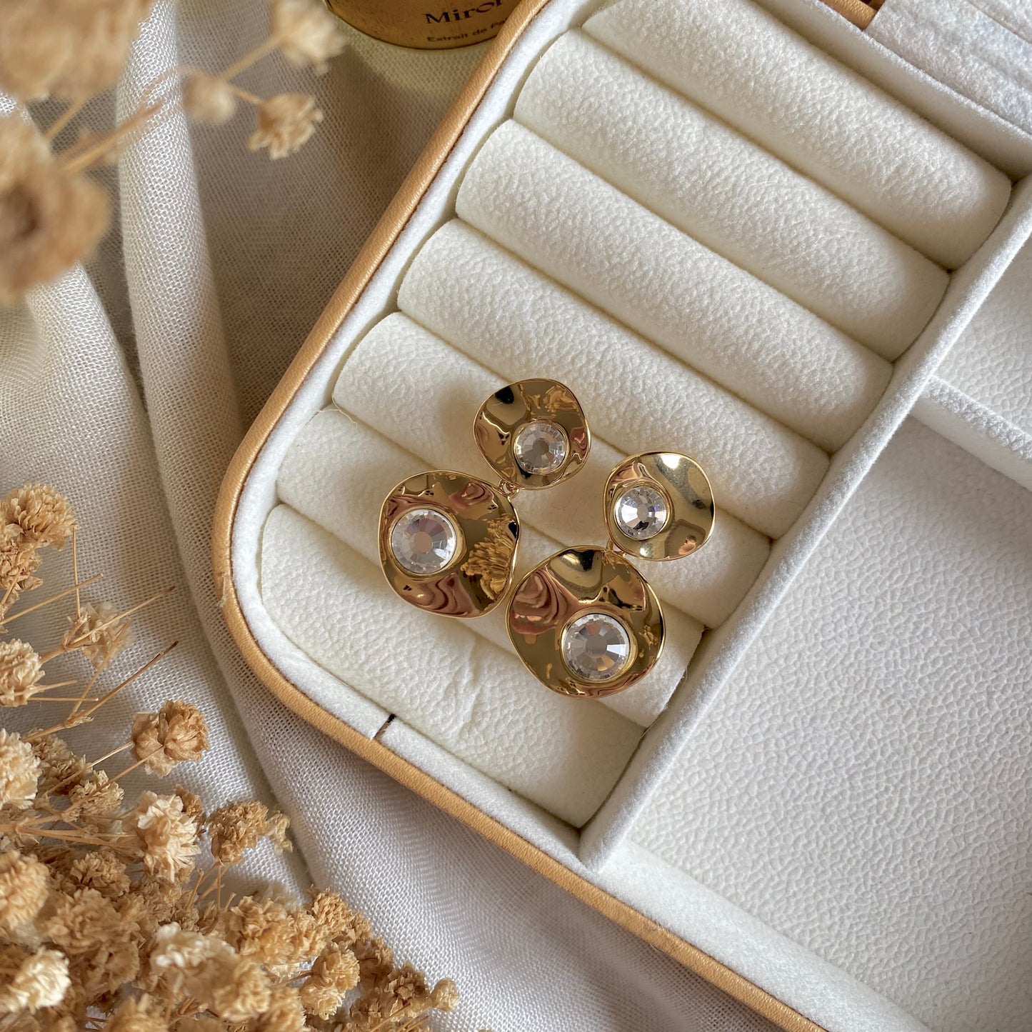40527 gold plated Earrings