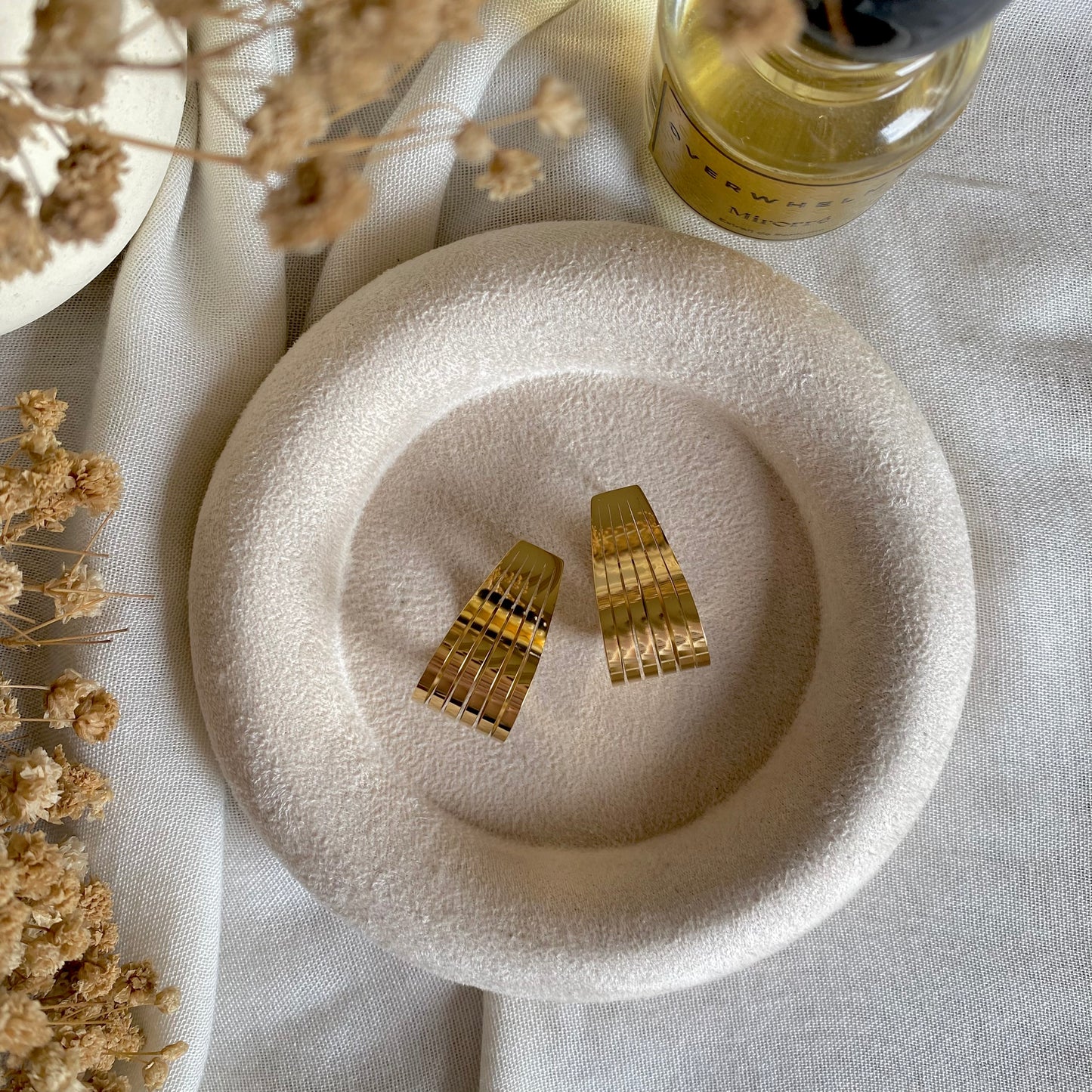 40506 gold plated Earrings