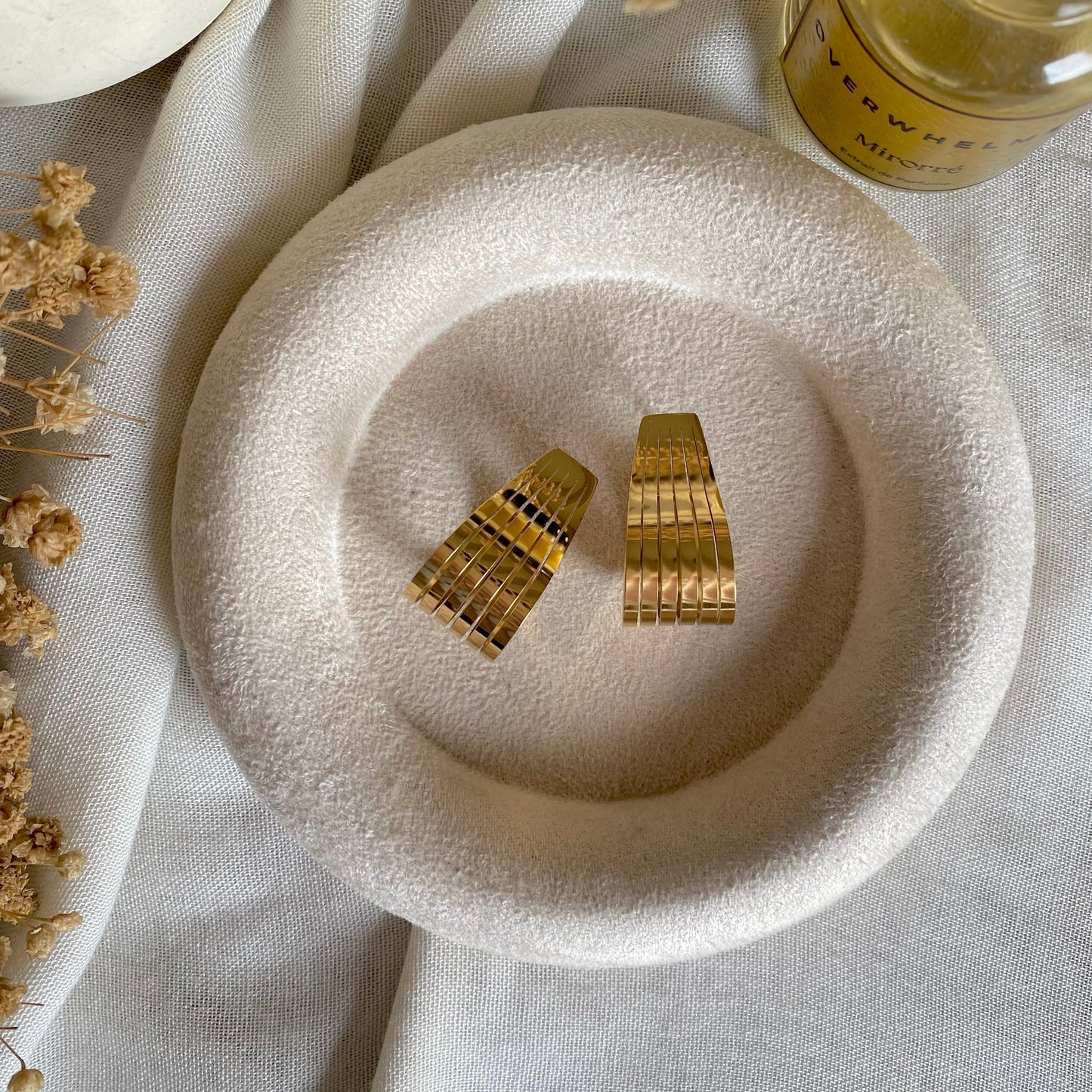 40506 gold plated Earrings