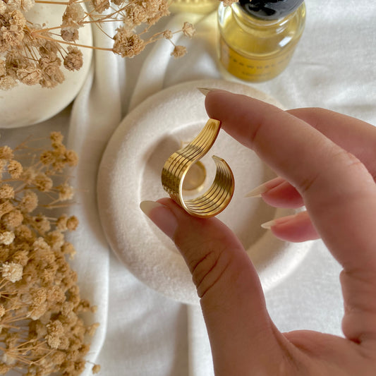 40506 gold plated Earrings