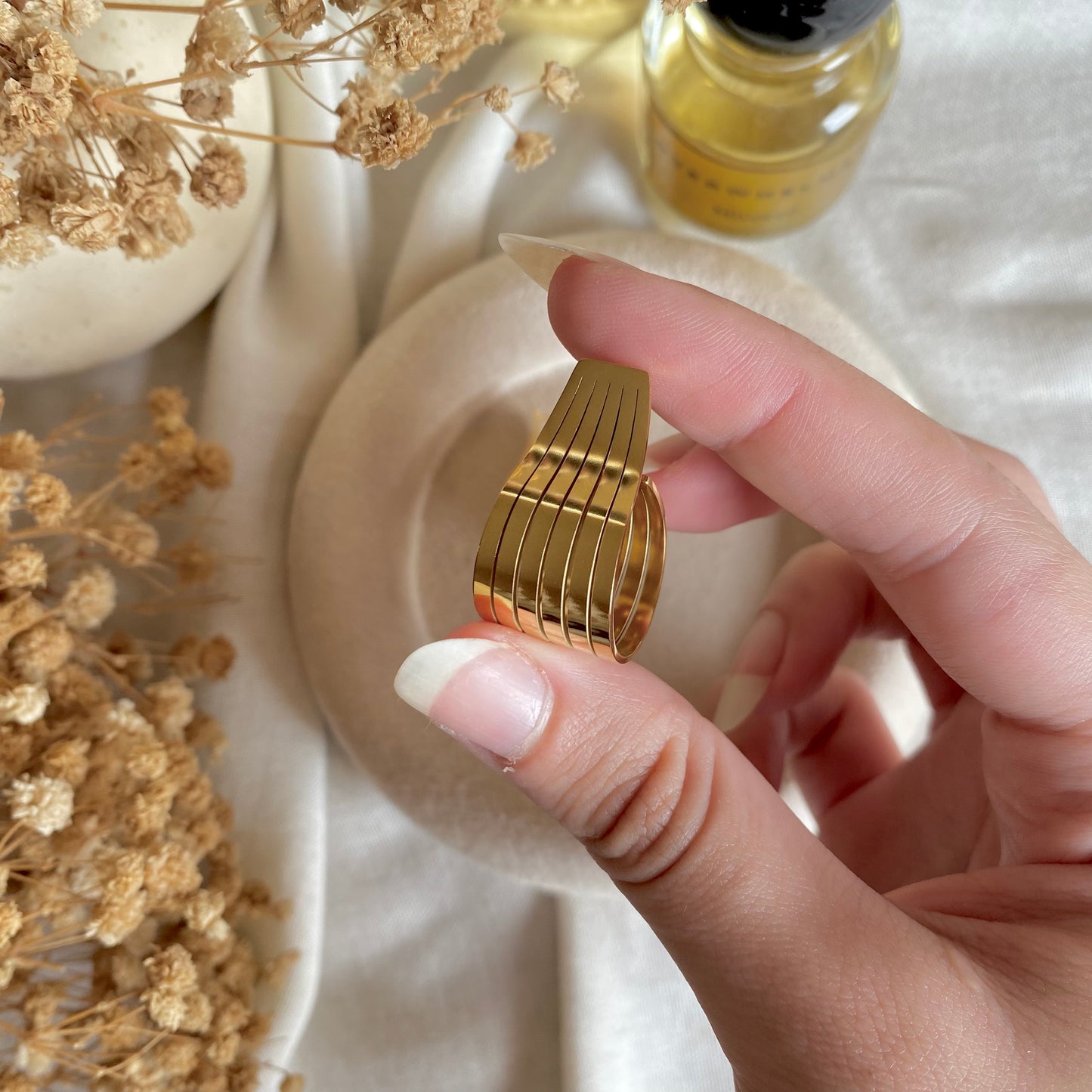 40506 gold plated Earrings