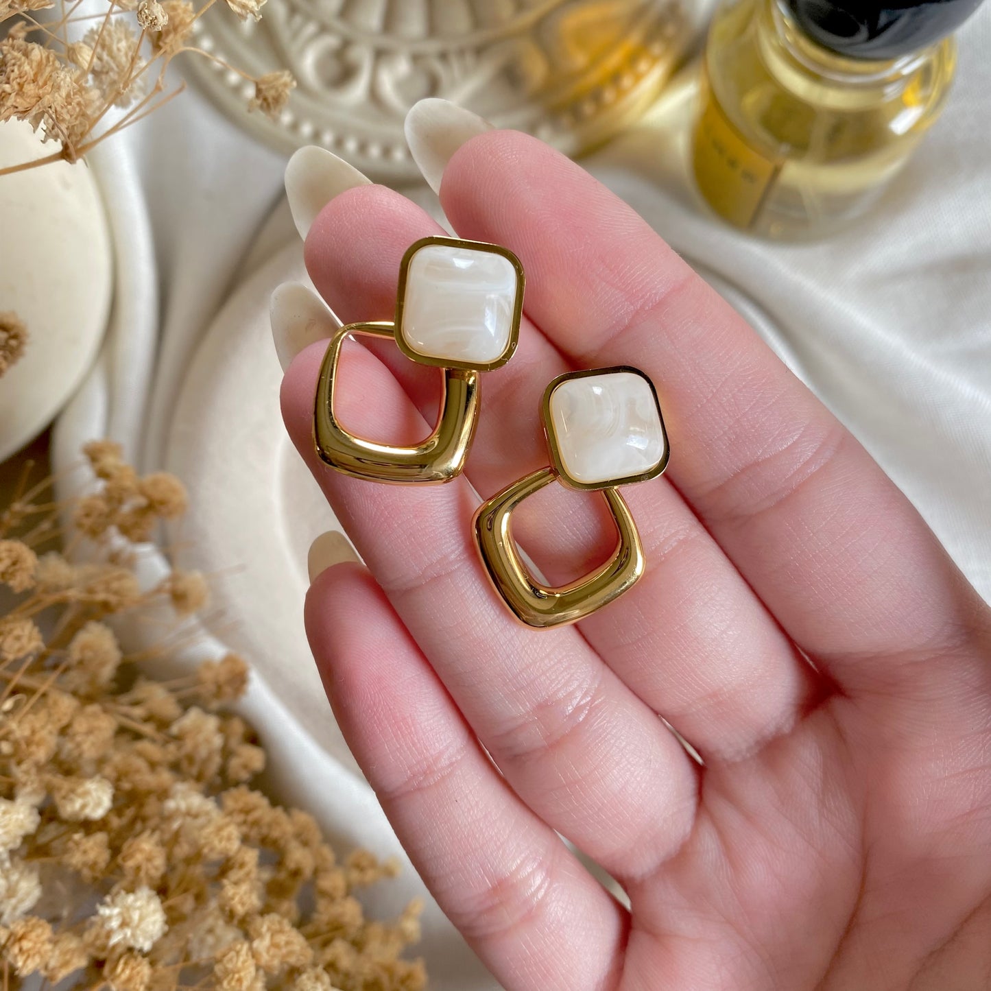 40509 gold plated Earrings