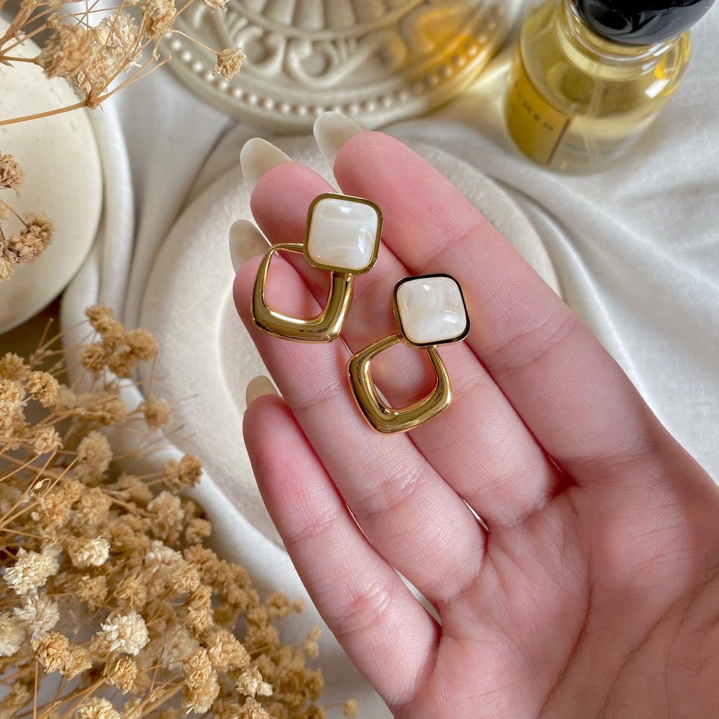 40509 gold plated Earrings