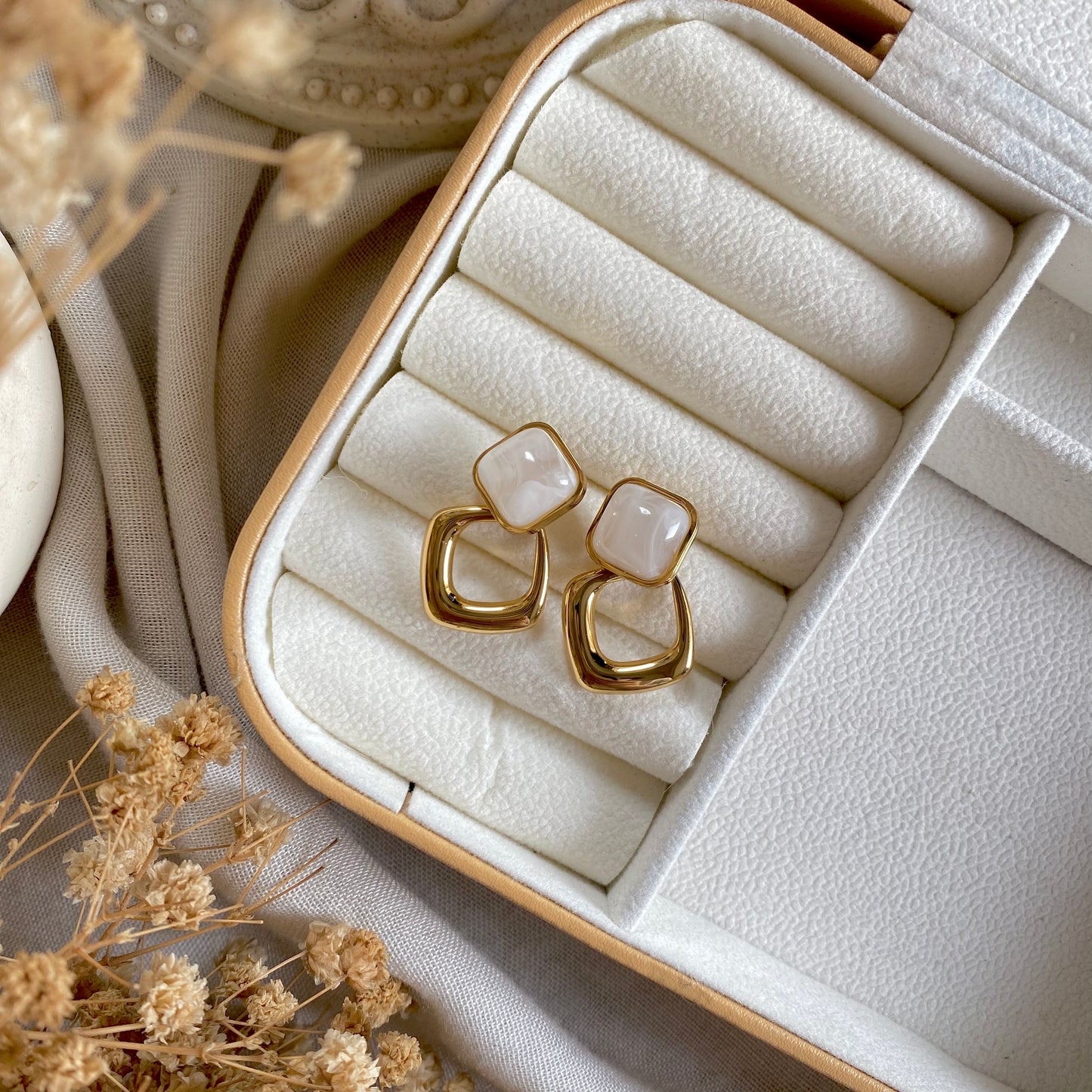 40509 gold plated Earrings