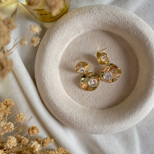 40527 gold plated Earrings