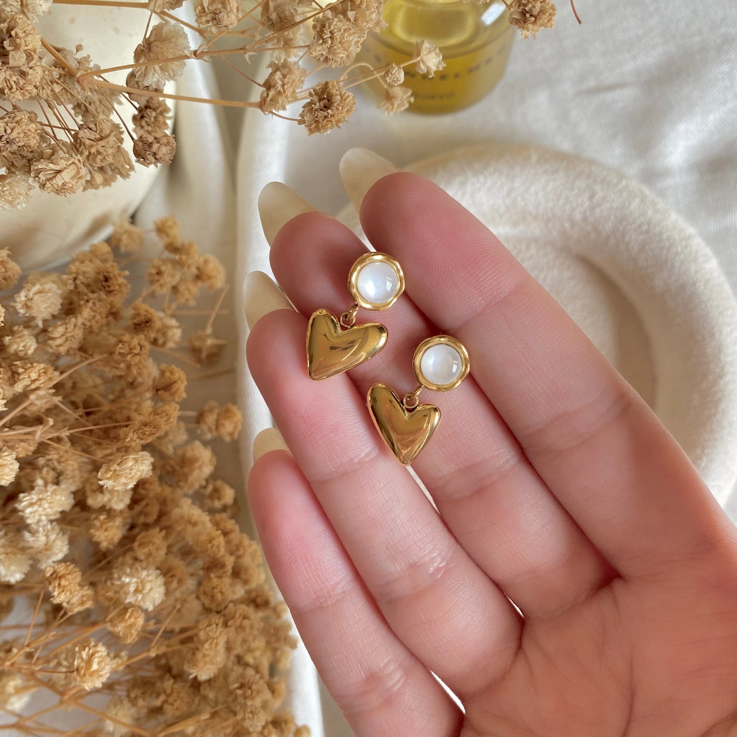 40526 gold plated Earrings