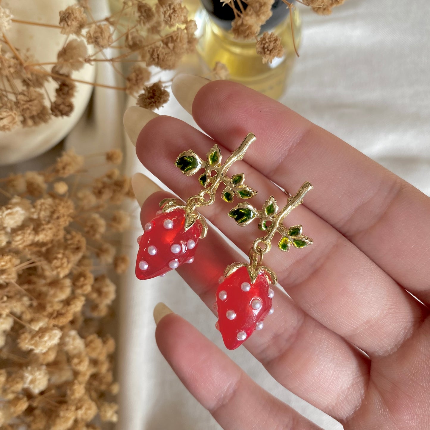 # 40012 Copper gold plated Earrings