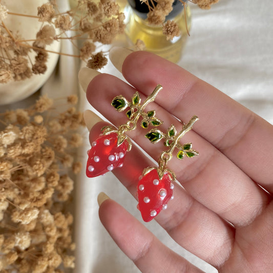 # 40012 Copper gold plated Earrings