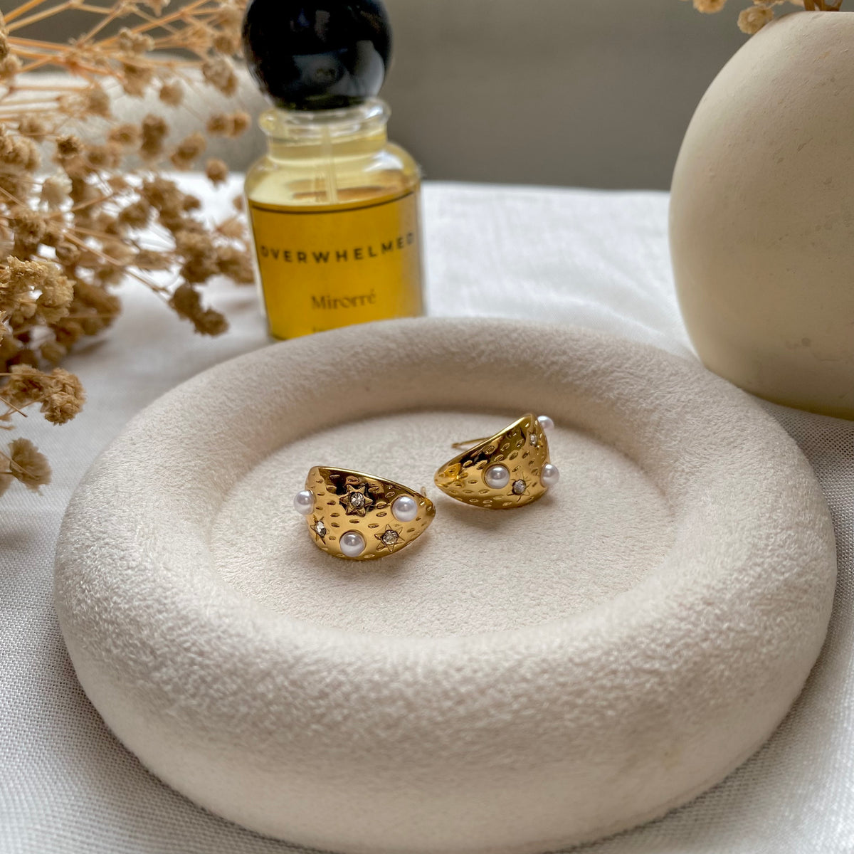 40502 gold plated Earrings