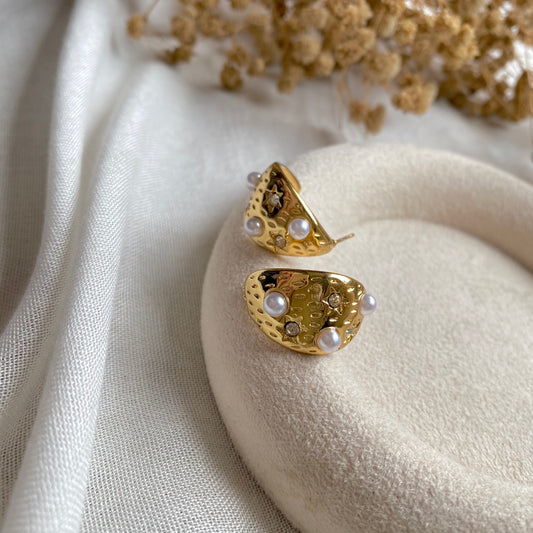 40502 gold plated Earrings