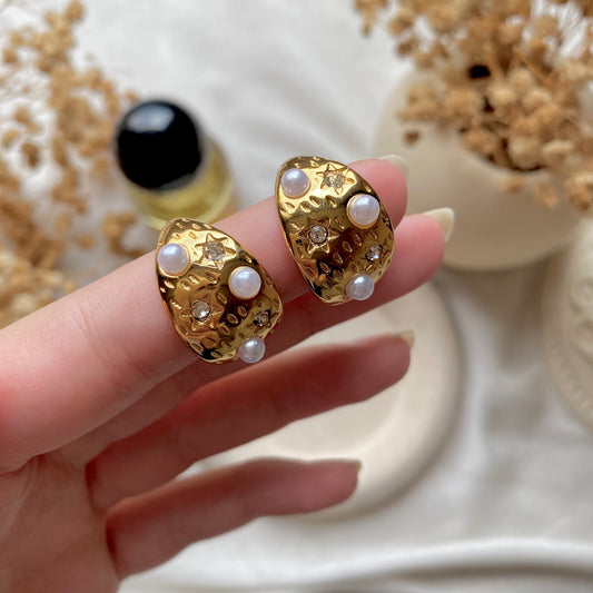 40502 gold plated Earrings