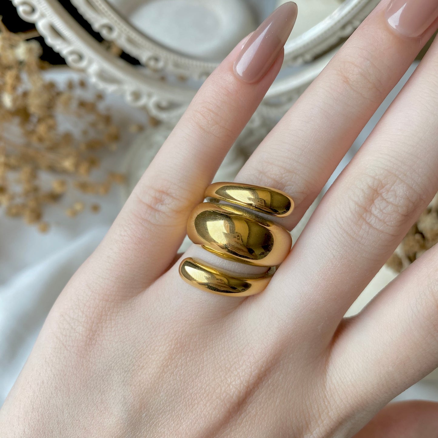 50616 Gold Plated Ring