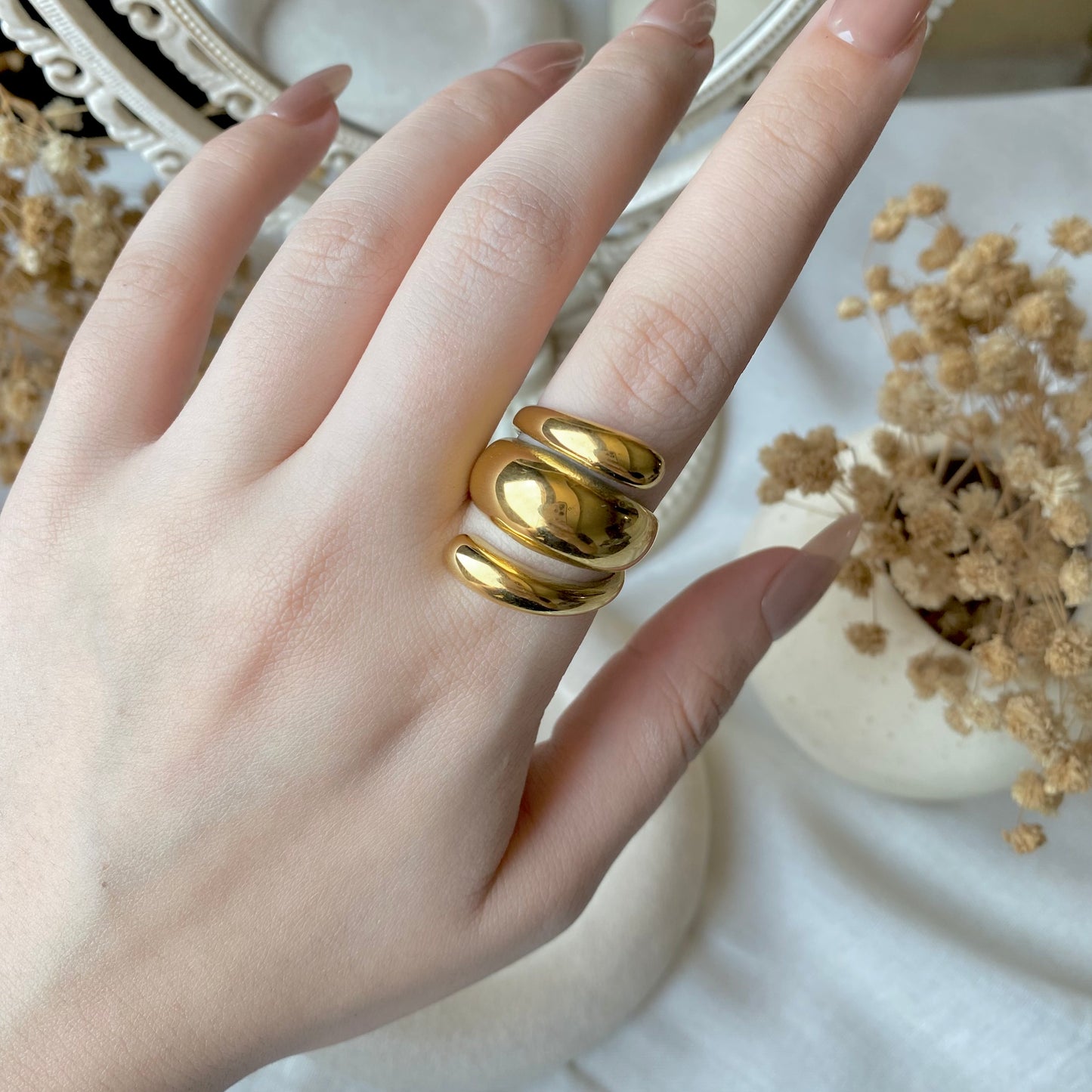 50616 Gold Plated Ring